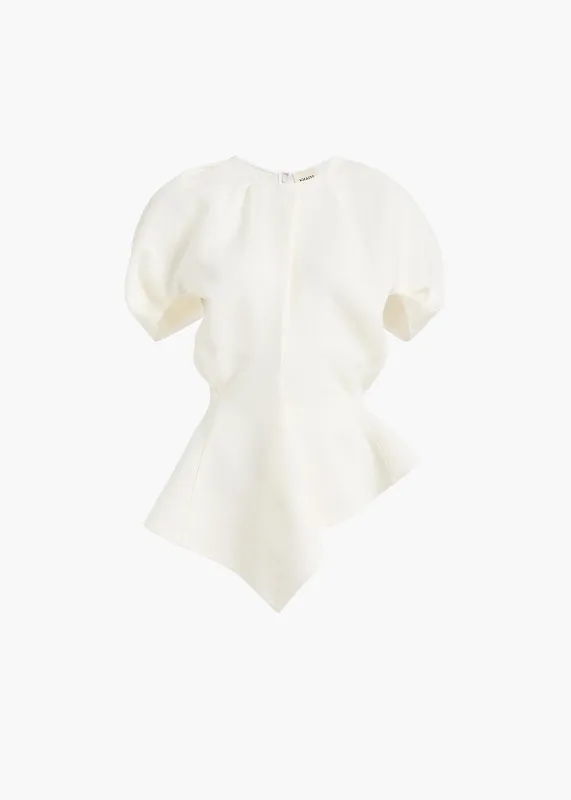 Rumi Top in Natural made by KHAITE