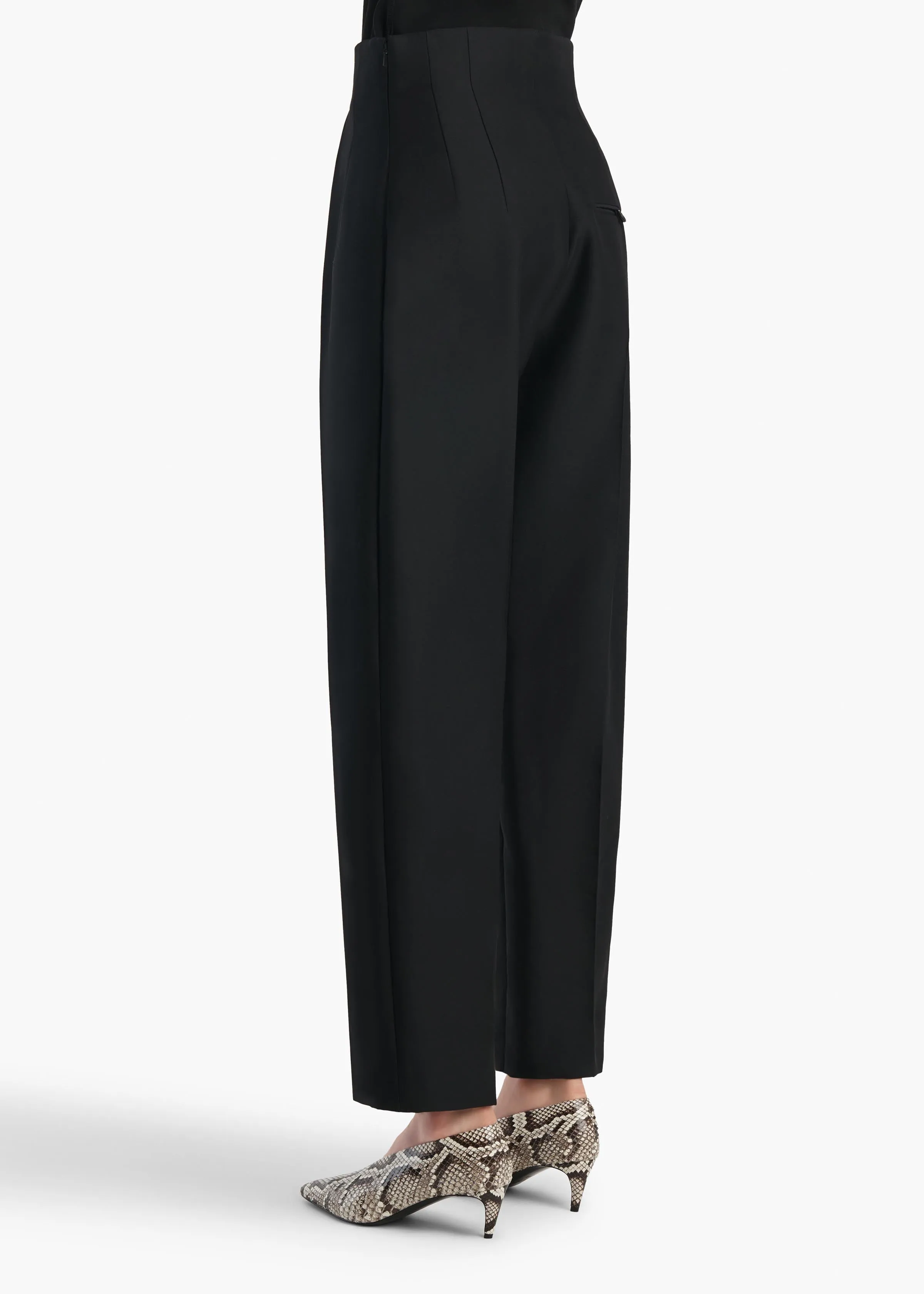 Somera Pant in Black sold by KHAITE product image thumbnail 4