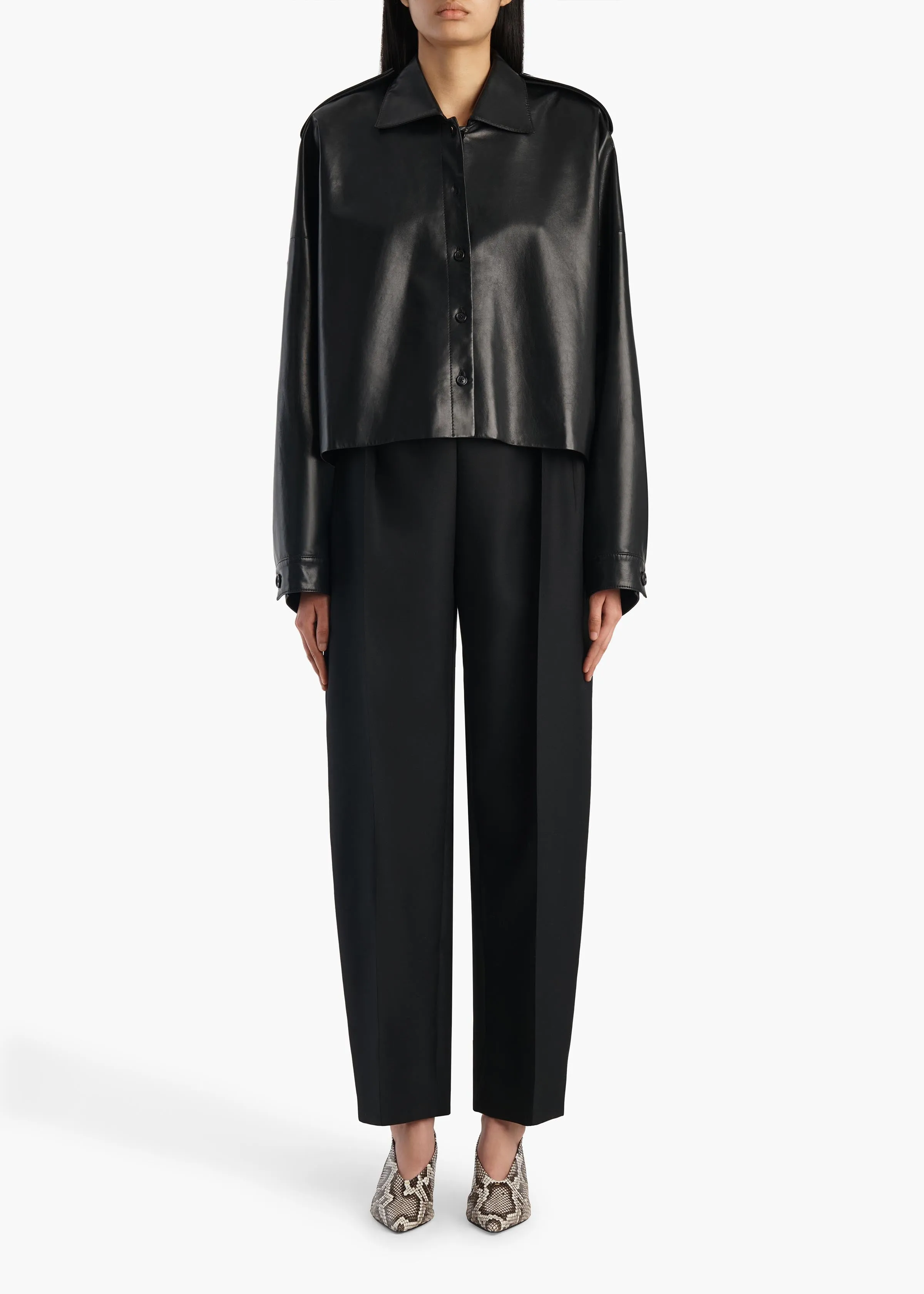 Somera Pant in Black sold by KHAITE product image thumbnail 2