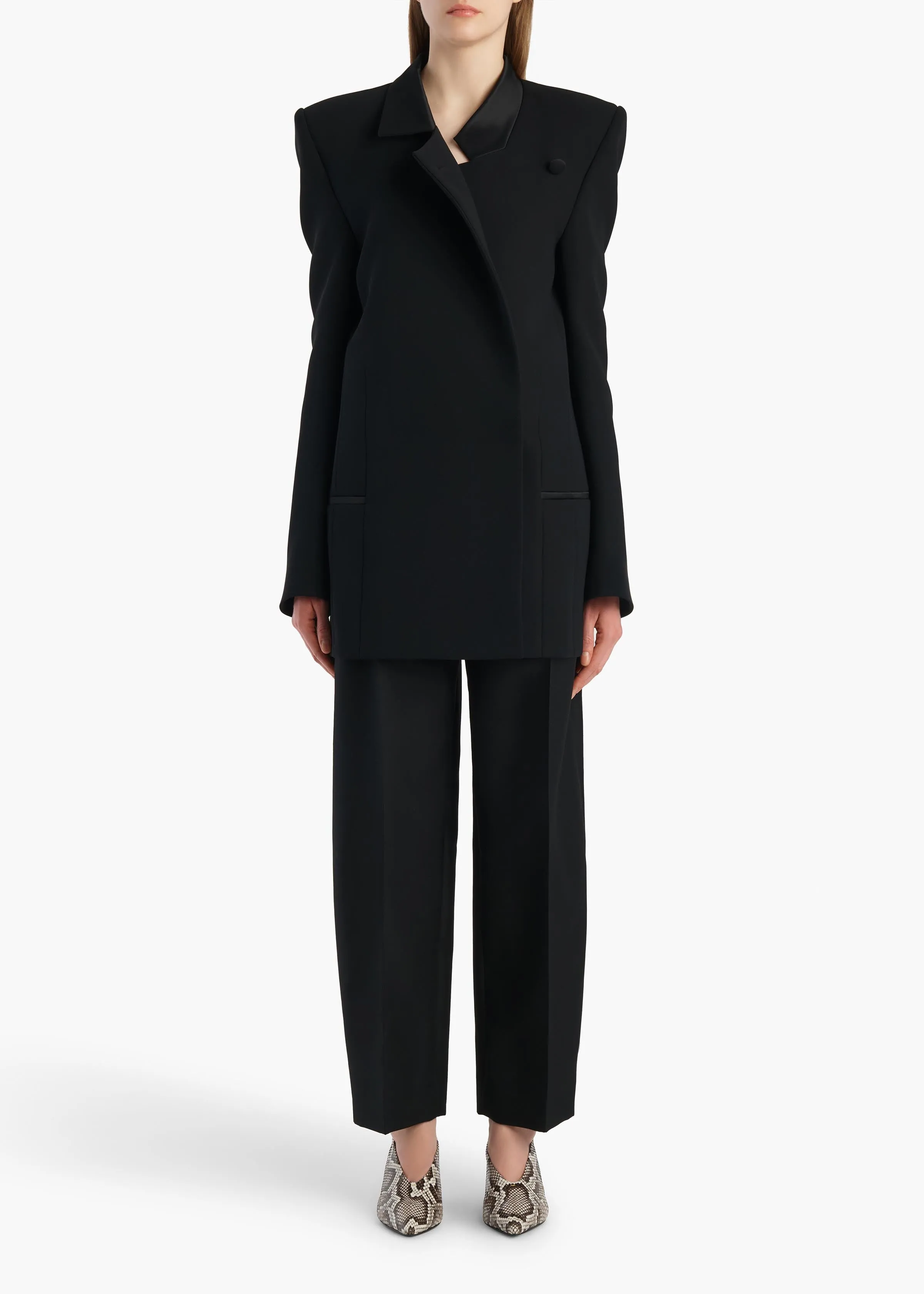 Armair Jacket in Black sold by KHAITE product image thumbnail 2