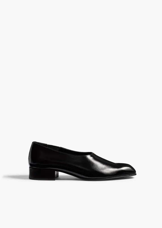 Colt Slip-On Loafer in Black made by KHAITE