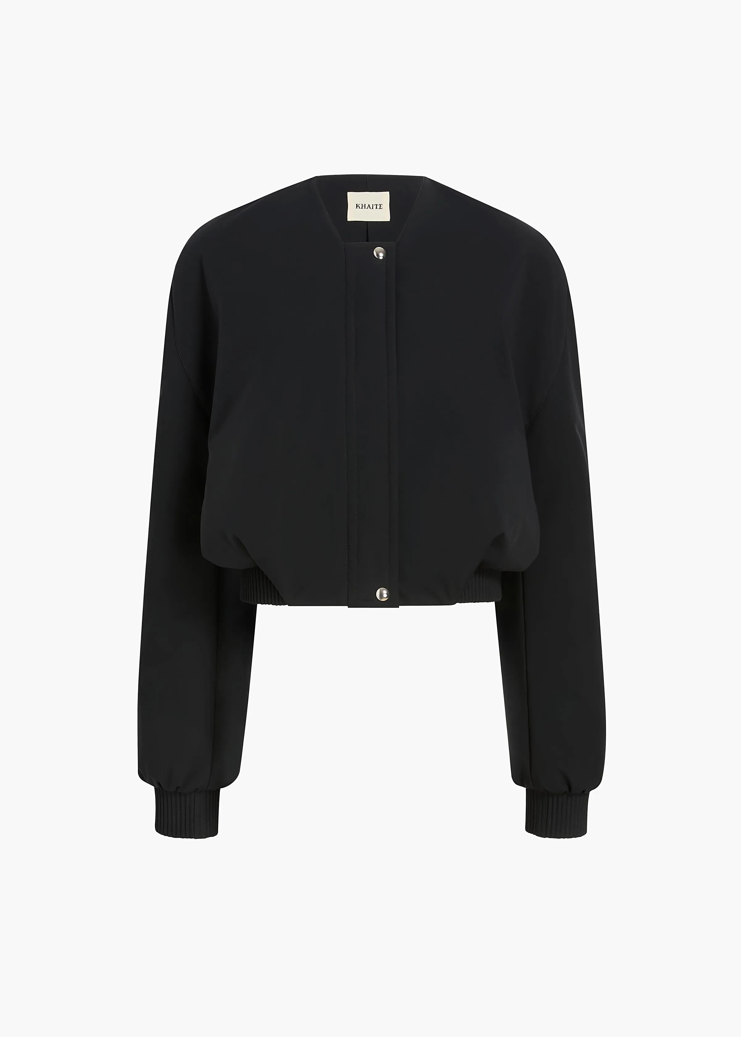 Cordan Jacket in Black sold by KHAITE