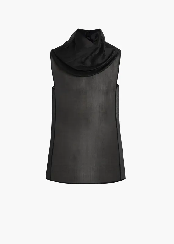 Zelda Top in Black made by KHAITE