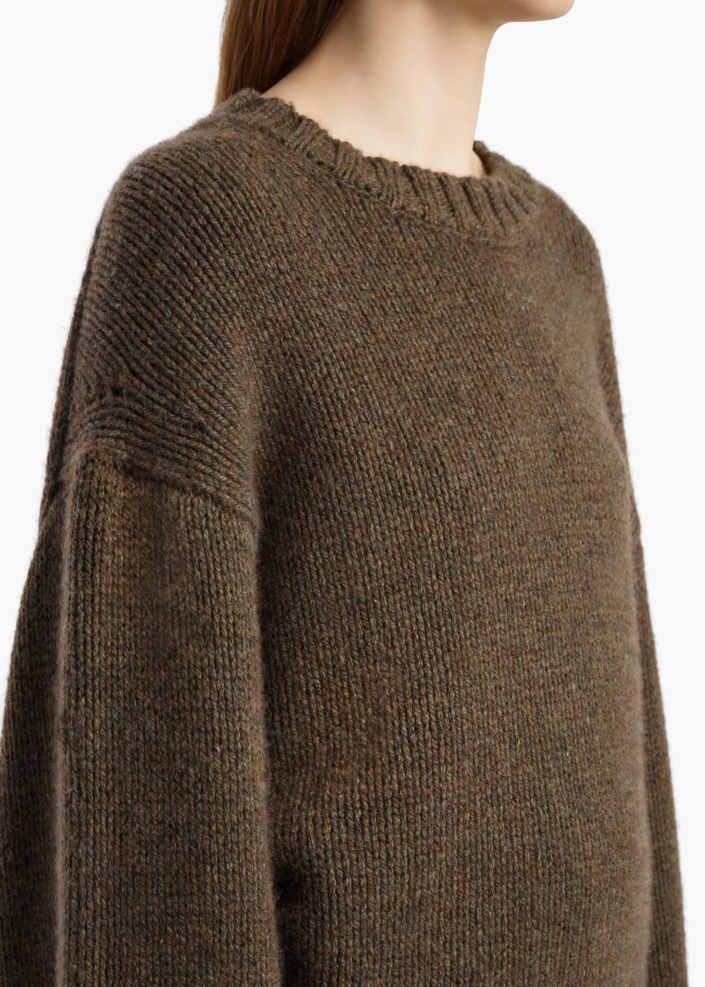 Gemma Sweater in Artichoke sold by KHAITE product image thumbnail 5