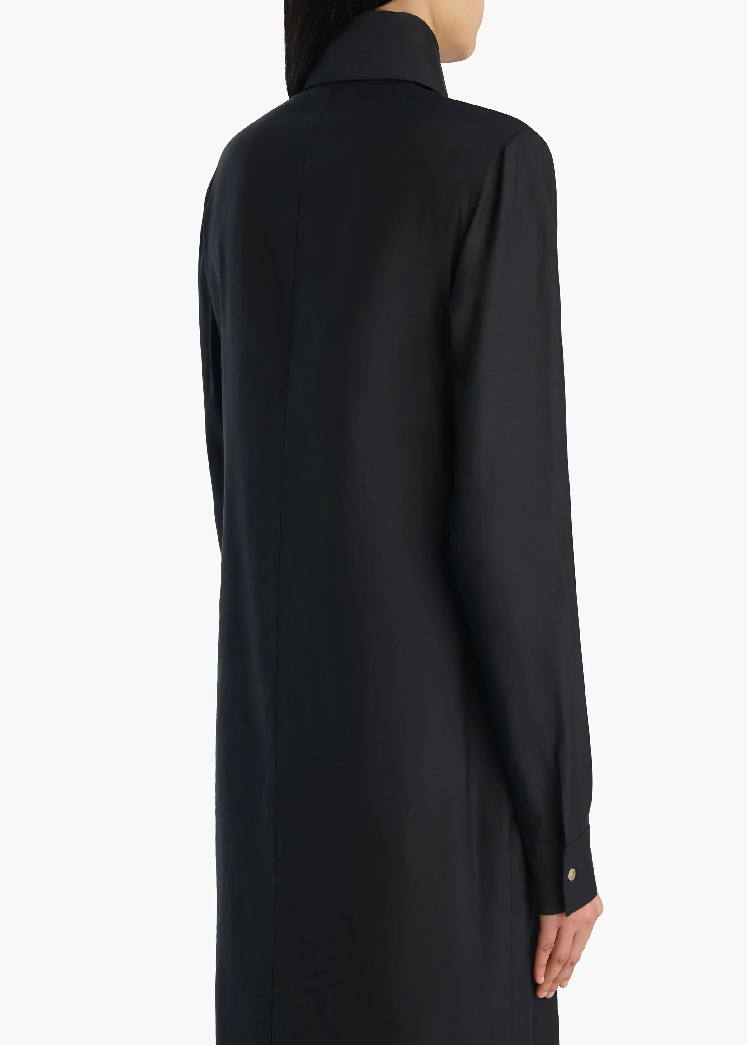 Ivanna Dress in Black sold by KHAITE product image thumbnail 5