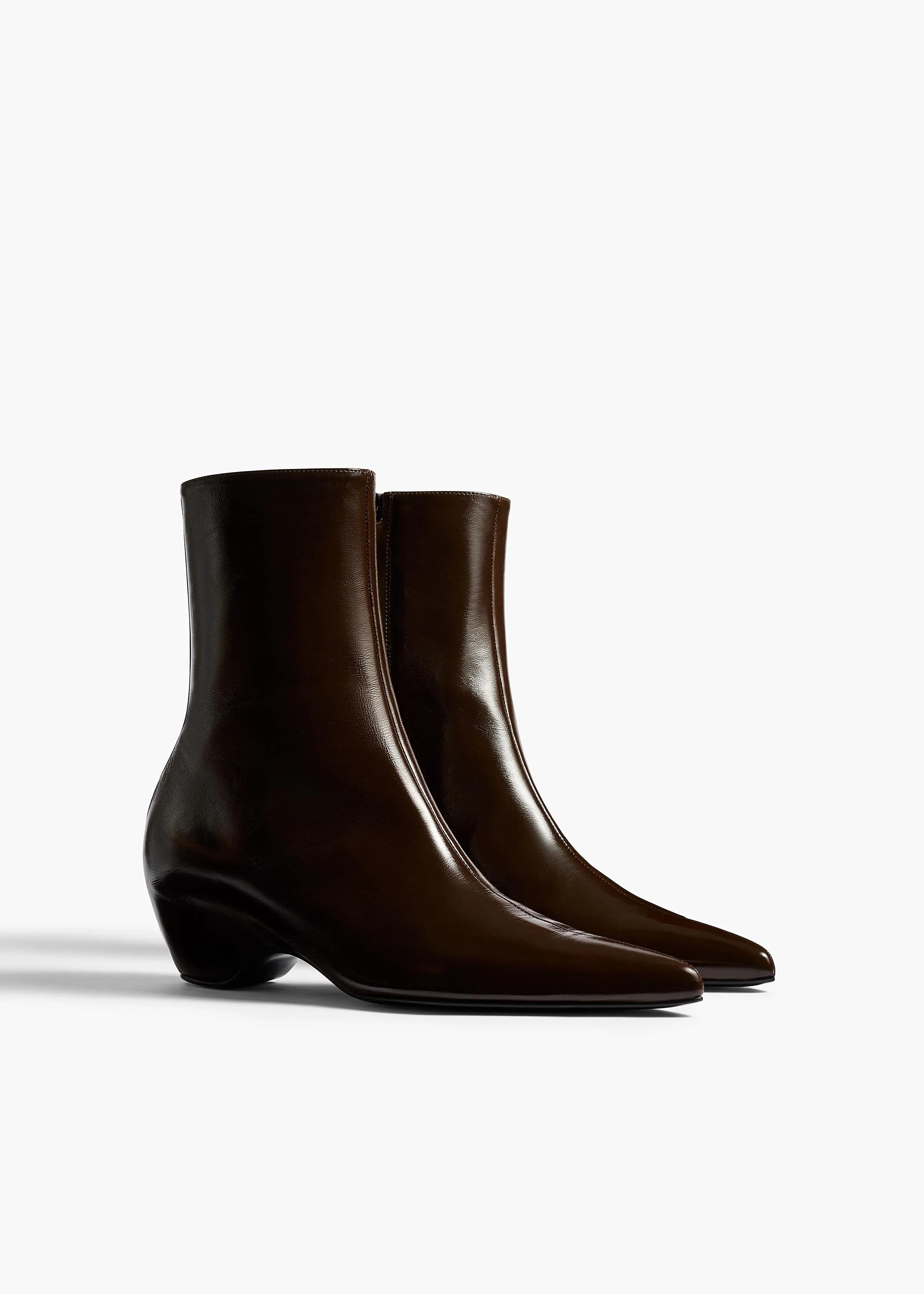 Sybil Ankle Boot in Cacao sold by KHAITE product image thumbnail 2