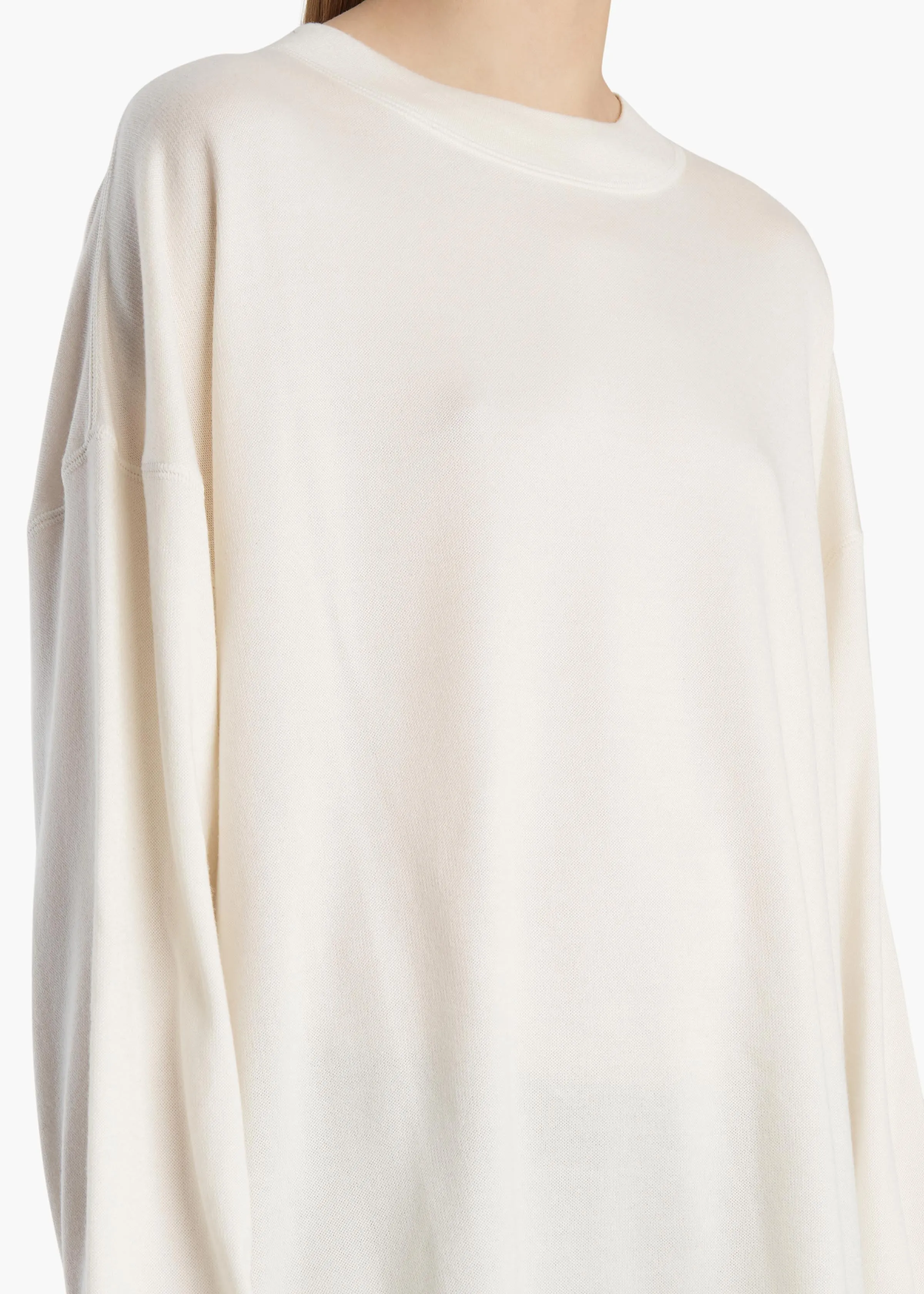 Dylan Top in Chalk sold by KHAITE product image thumbnail 5