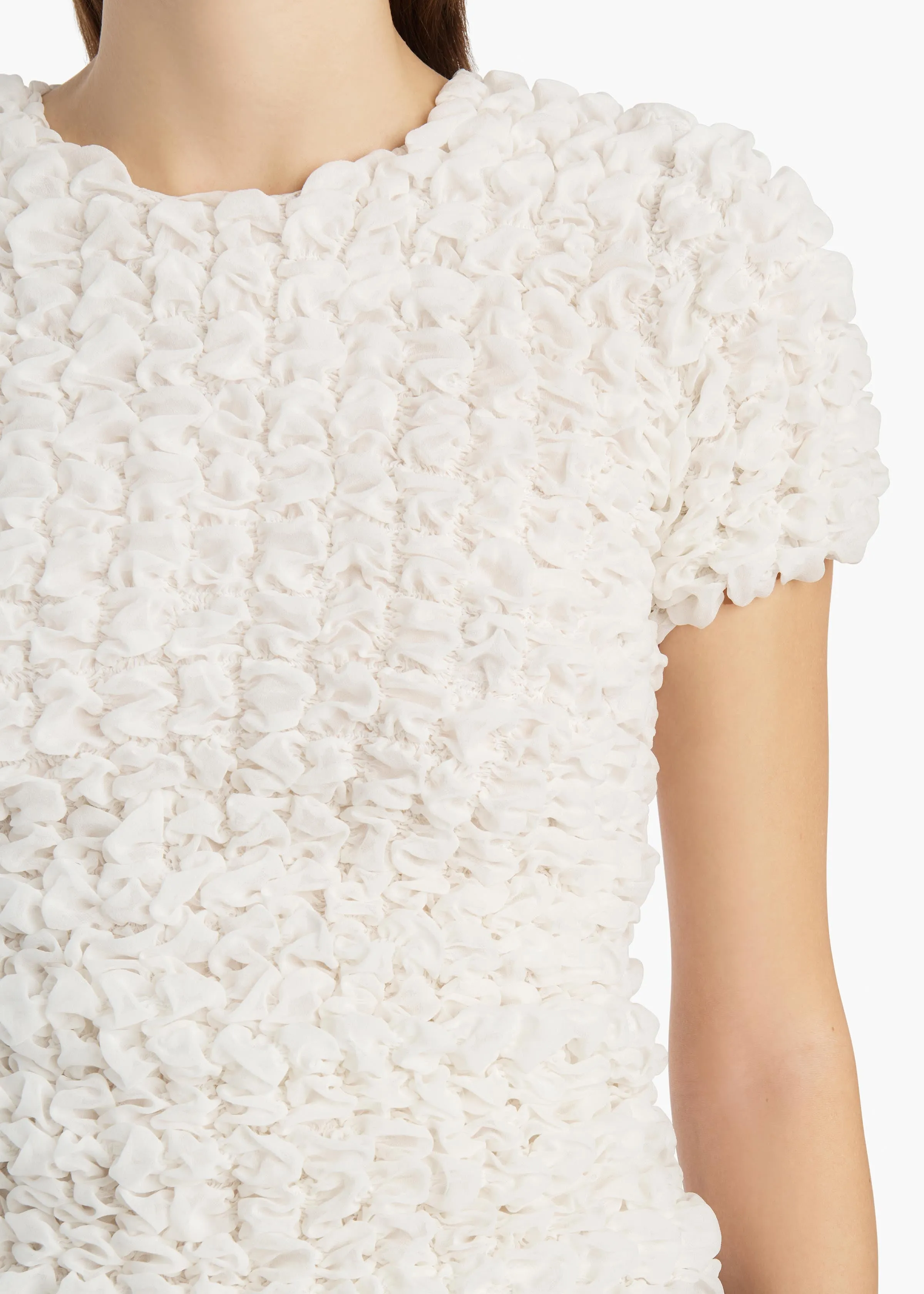 Polly Top in Chalk sold by KHAITE product image thumbnail 5
