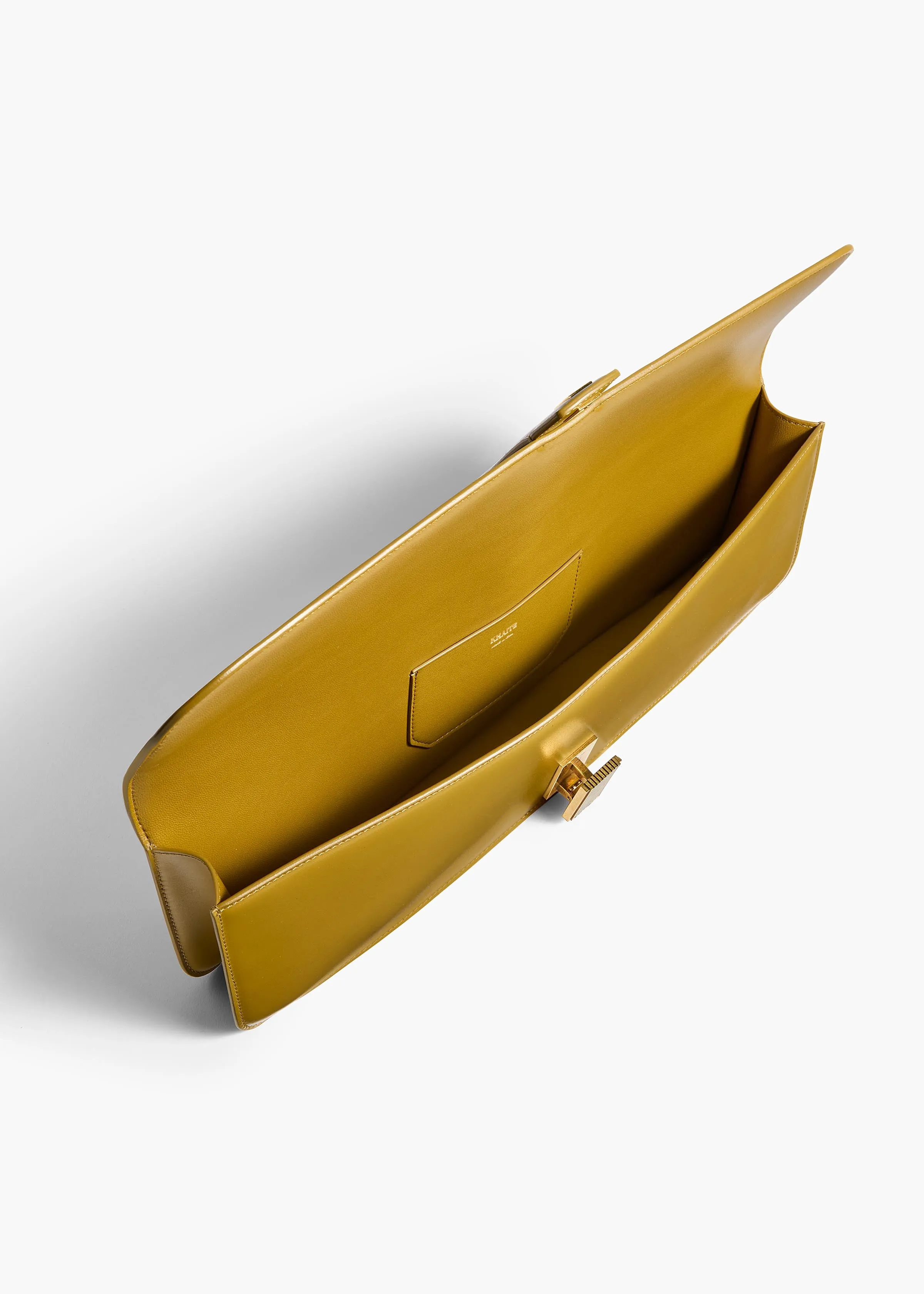 Blake Long Clutch in Golden Olive sold by KHAITE product image thumbnail 3