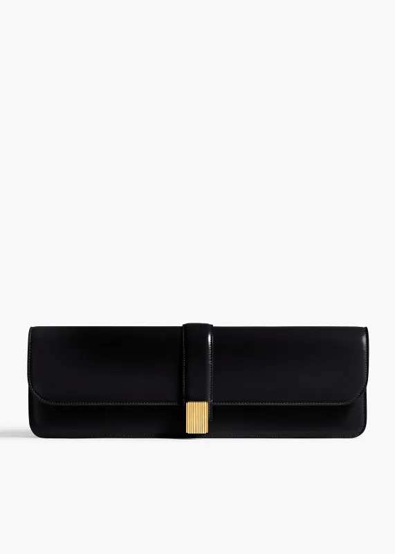 Blake Long Clutch in Black made by KHAITE