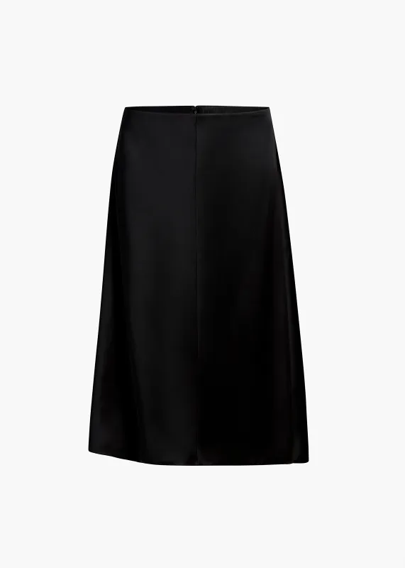Nania Skirt in Black made by KHAITE