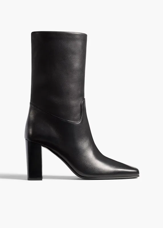Petra Ankle Boot in Black made by KHAITE