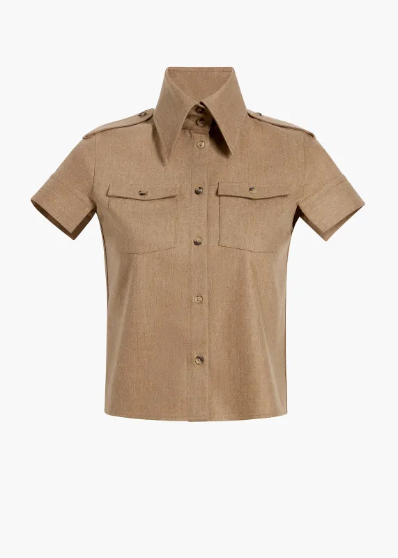 Emiel Top in Desert Sand made by KHAITE