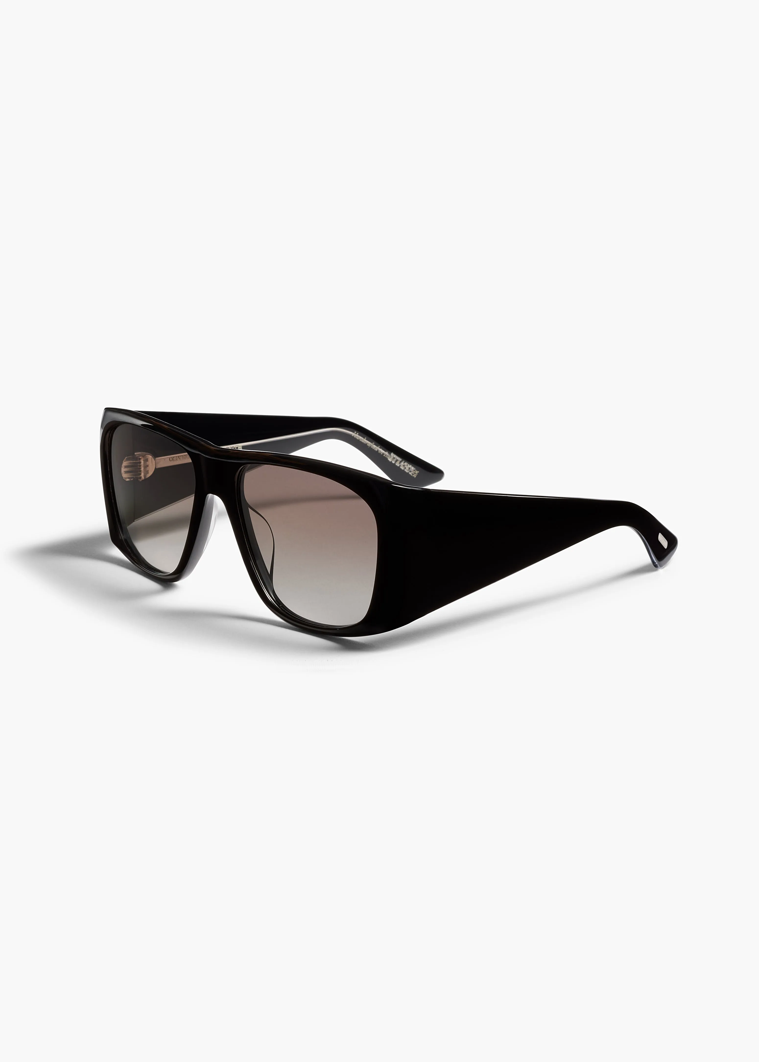 KHAITE x Oliver Peoples 1965C in Black and Soft Tan Gradient sold by KHAITE product image thumbnail 3