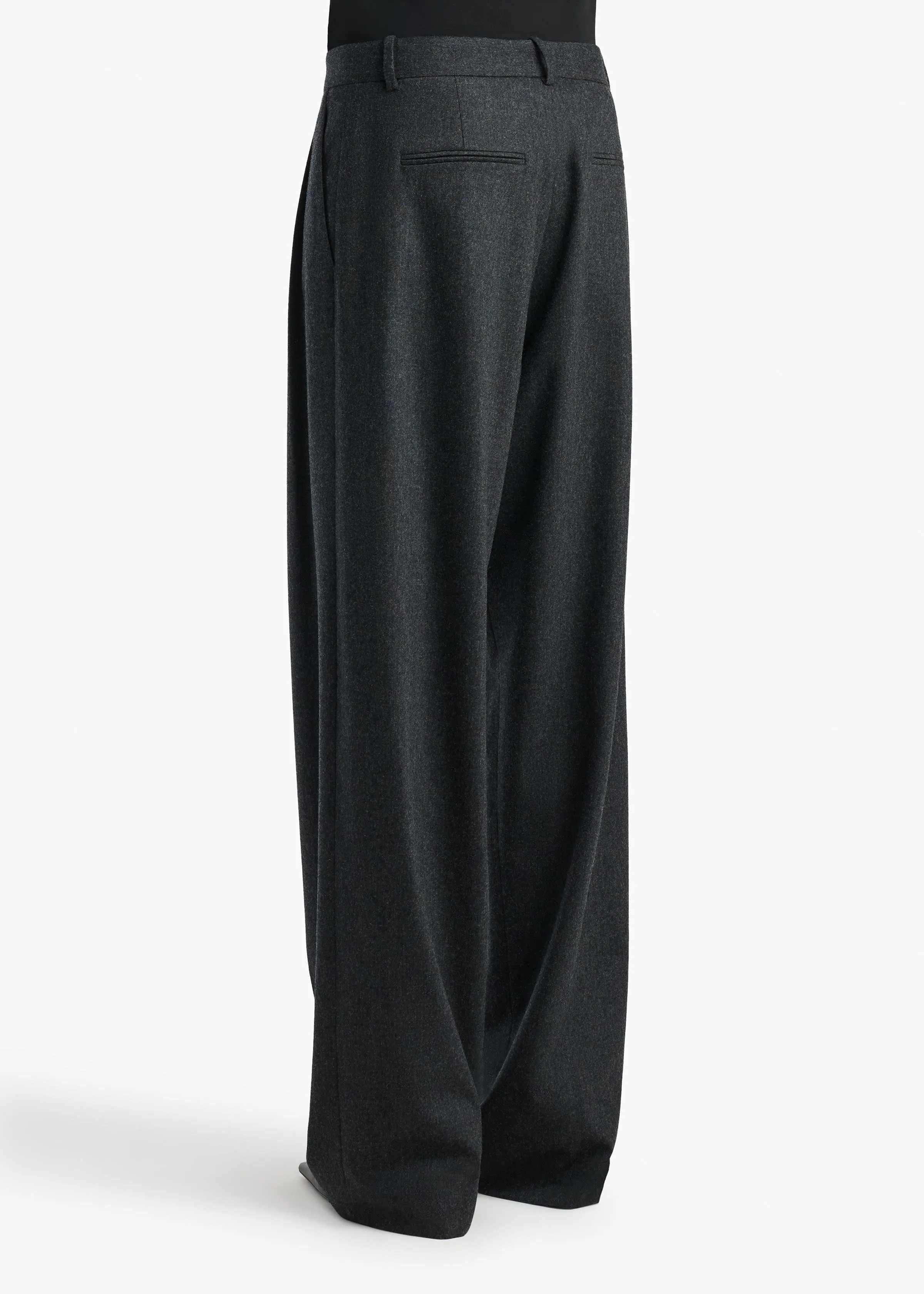 August Pant in Charcoal sold by KHAITE product image thumbnail 4