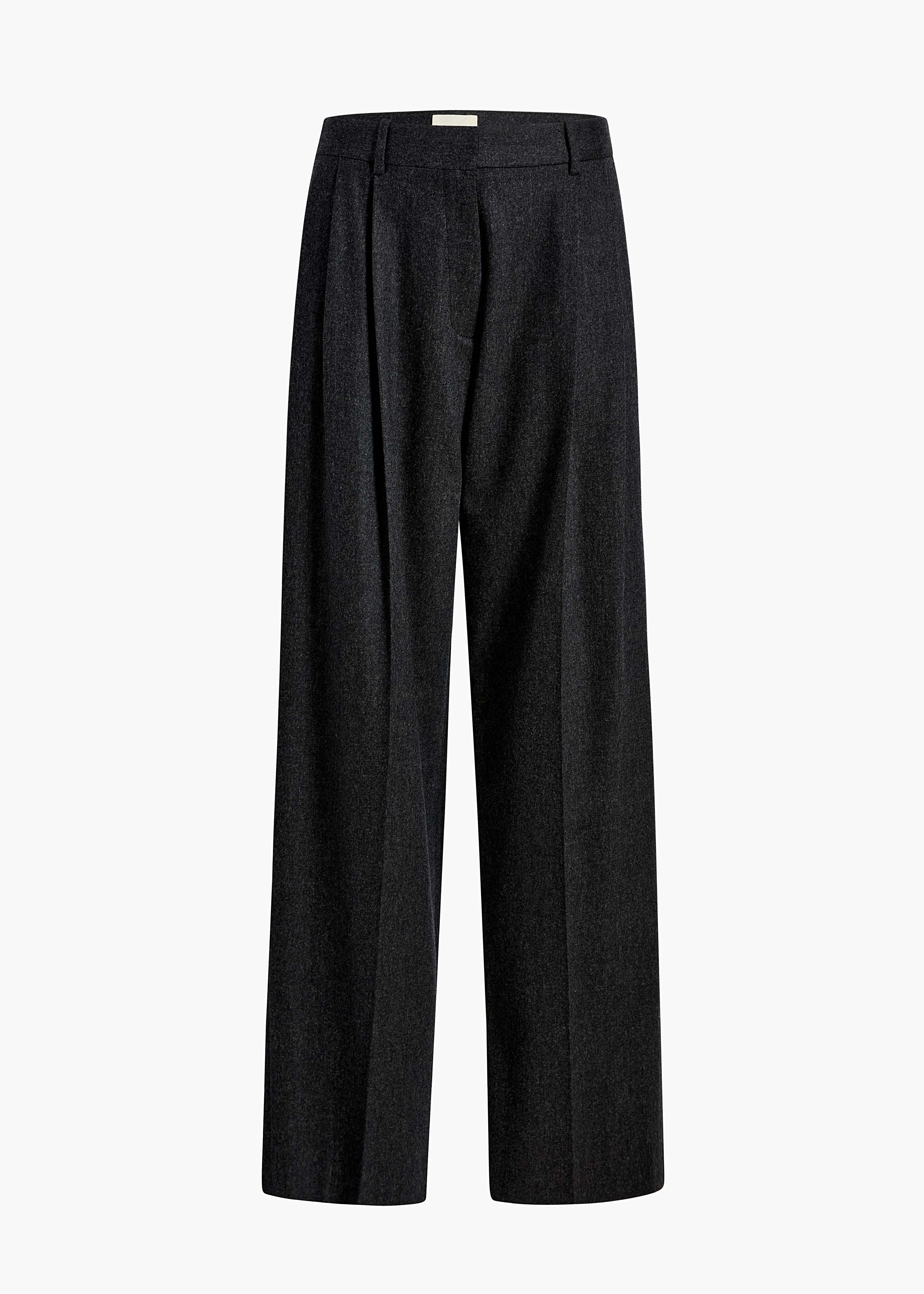 August Pant in Charcoal sold by KHAITE