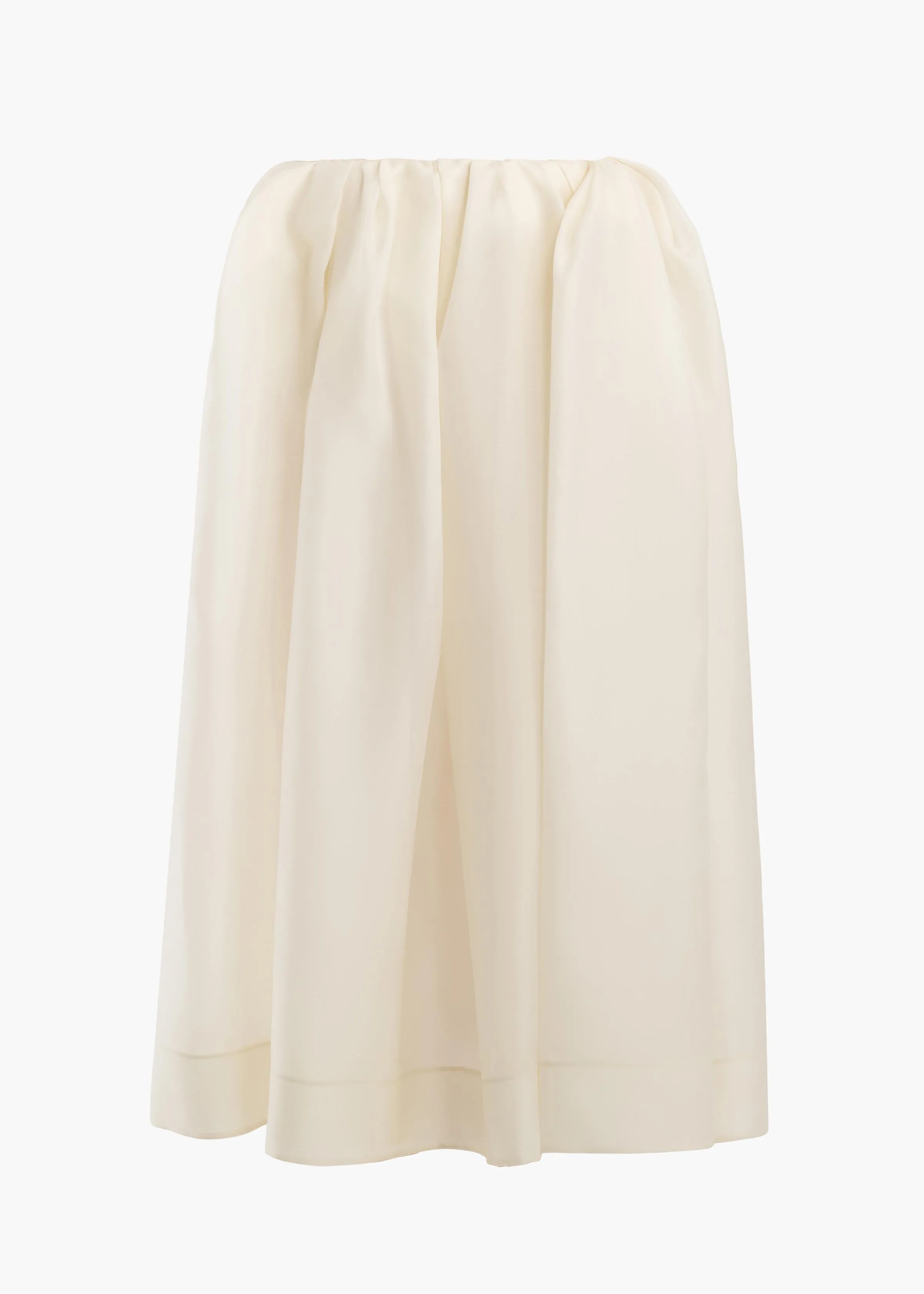 Adara Skirt in Cream sold by KHAITE