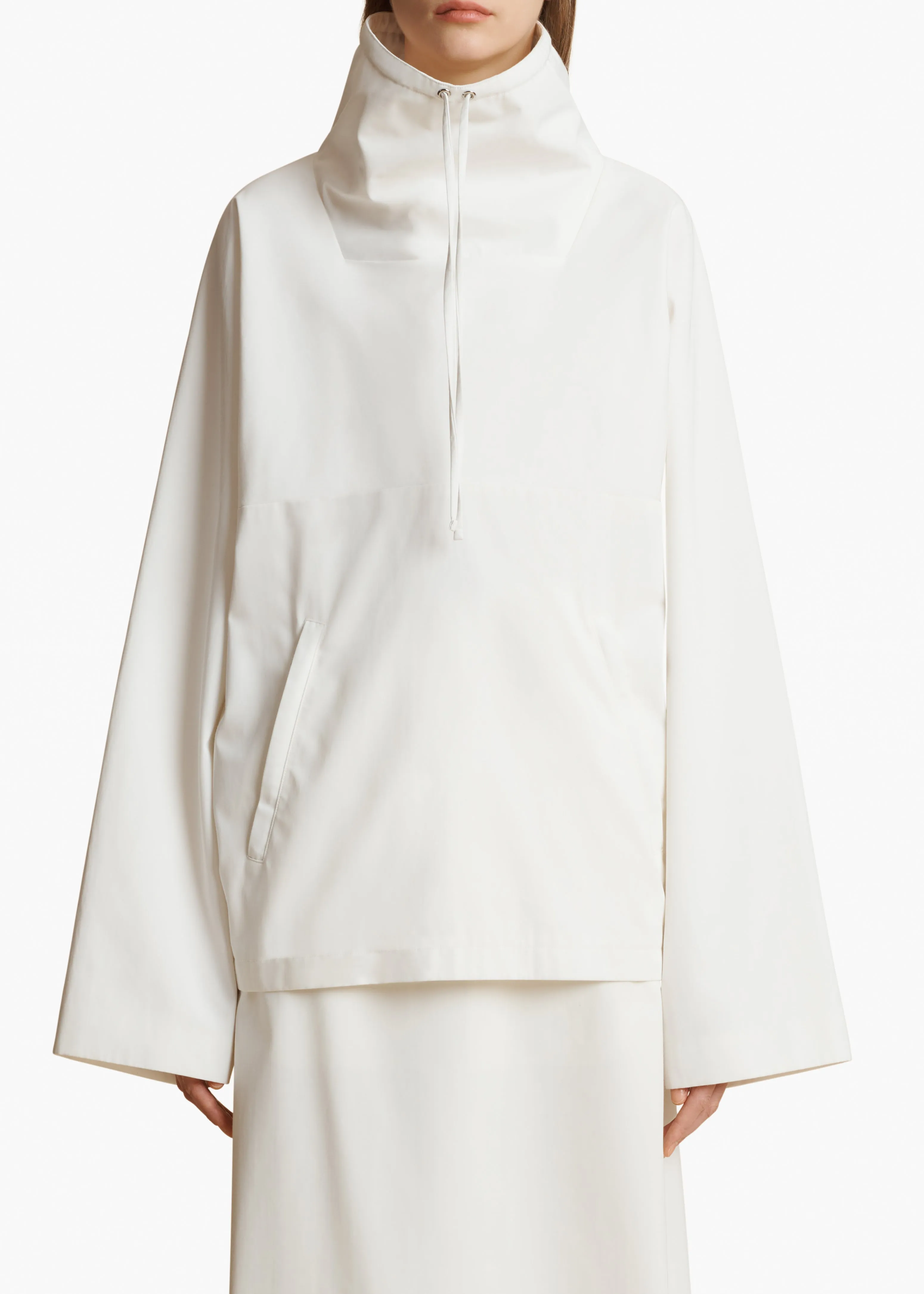 Paulson Jacket in Chalk sold by KHAITE product image thumbnail 3