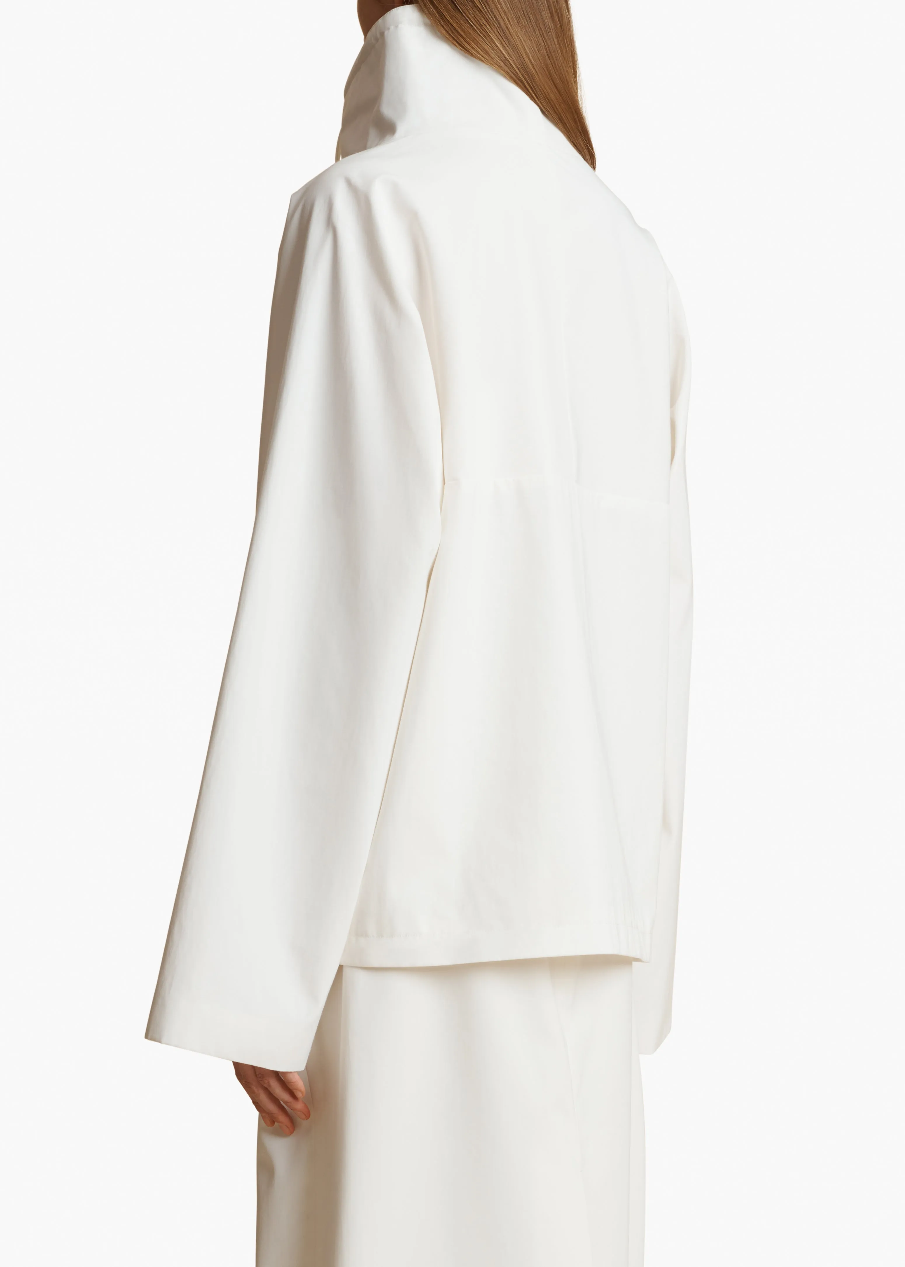 Paulson Jacket in Chalk sold by KHAITE product image thumbnail 4