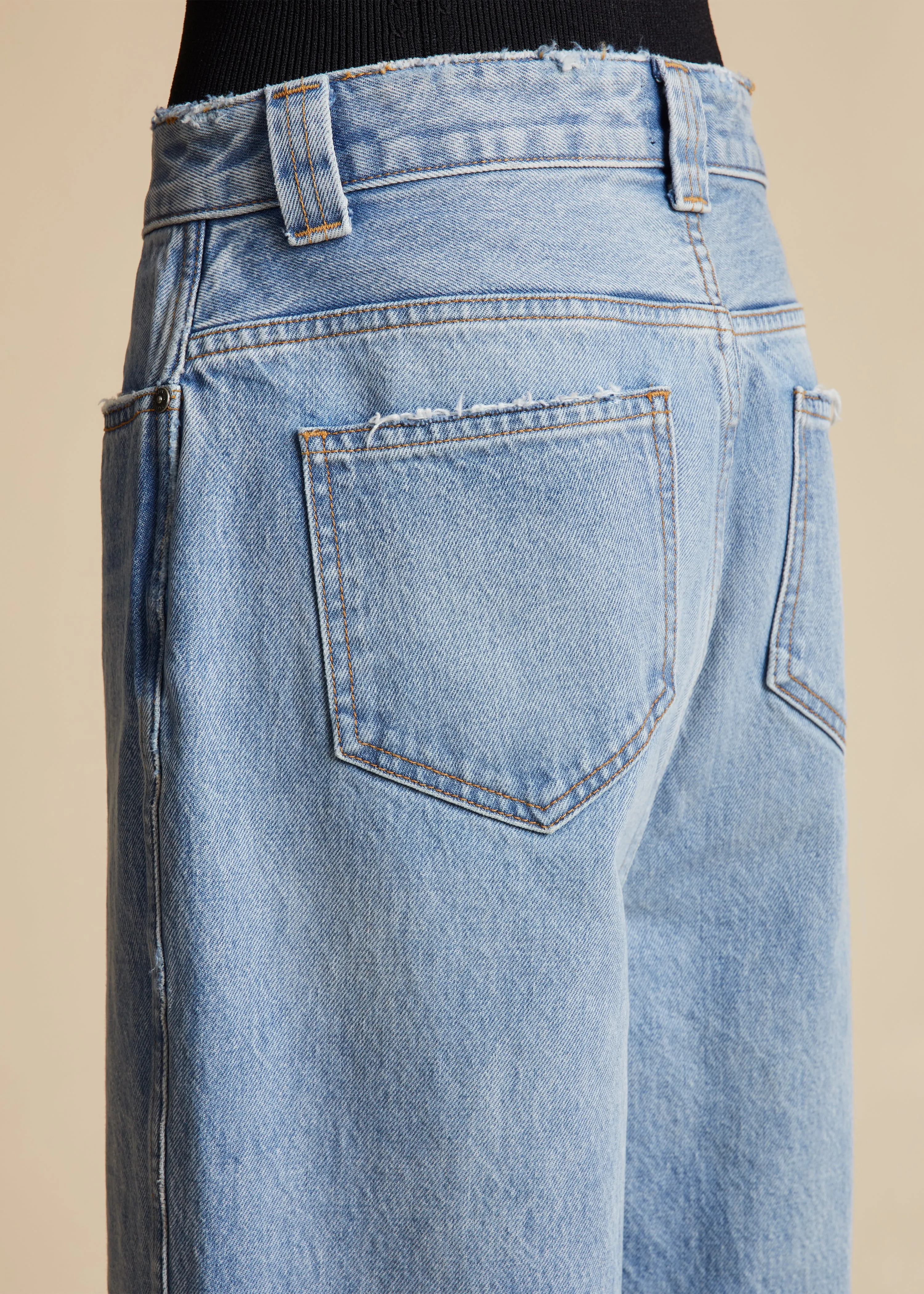 The Martin Jean in Distressed Bryce sold by KHAITE product image thumbnail 4