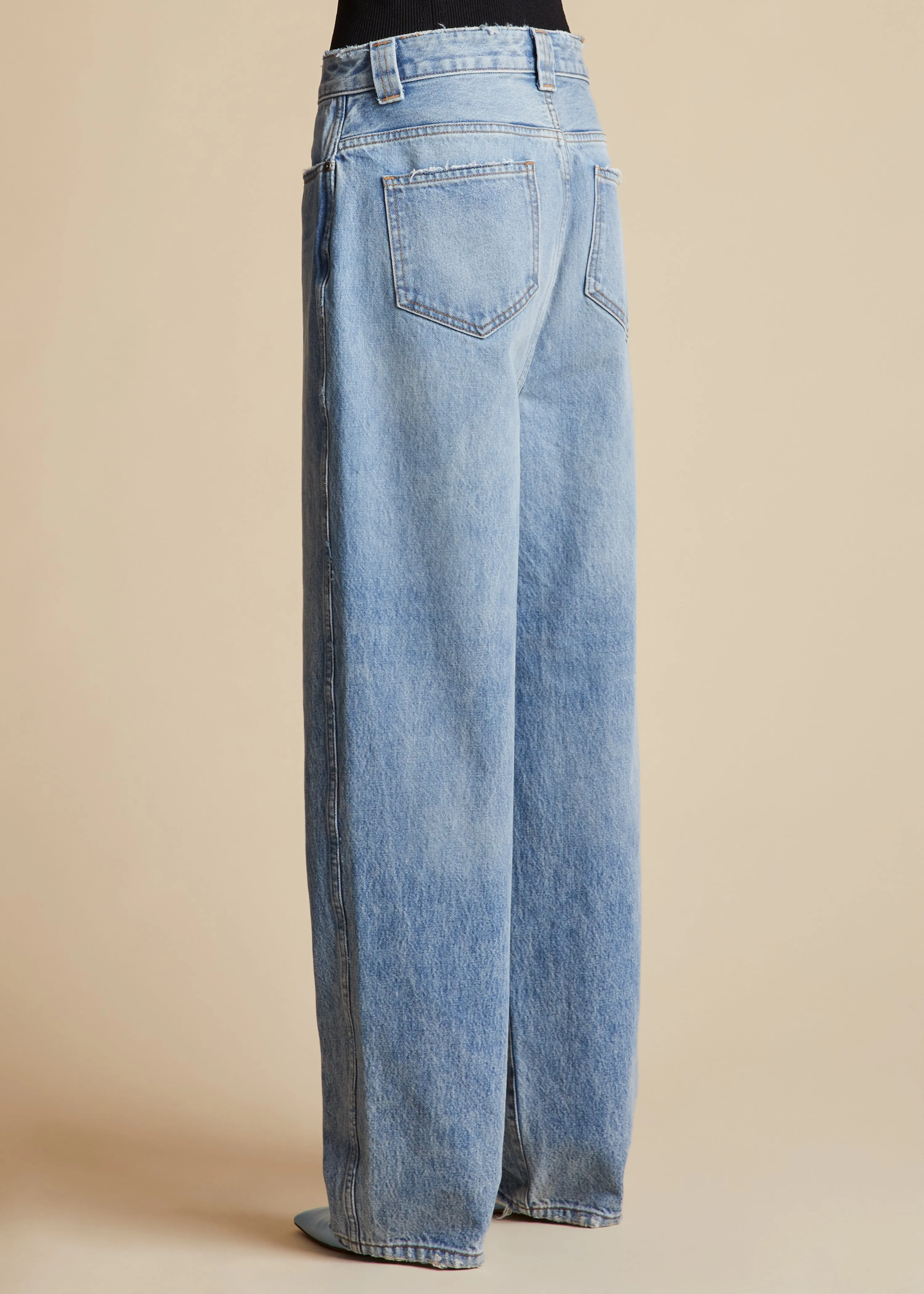 The Martin Jean in Distressed Bryce sold by KHAITE product image thumbnail 3