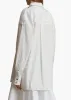 Tamal Top in White and Navy Stripe sold by KHAITE