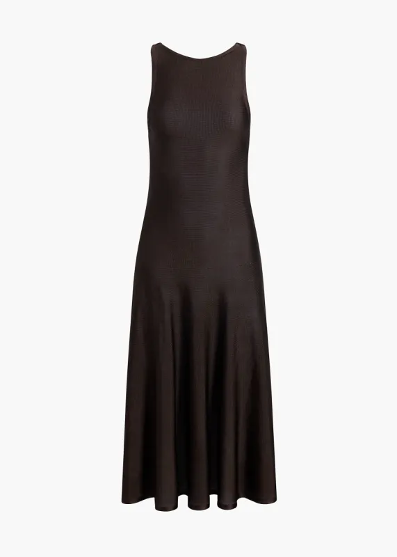 Hencil Dress in Espresso sold by KHAITE