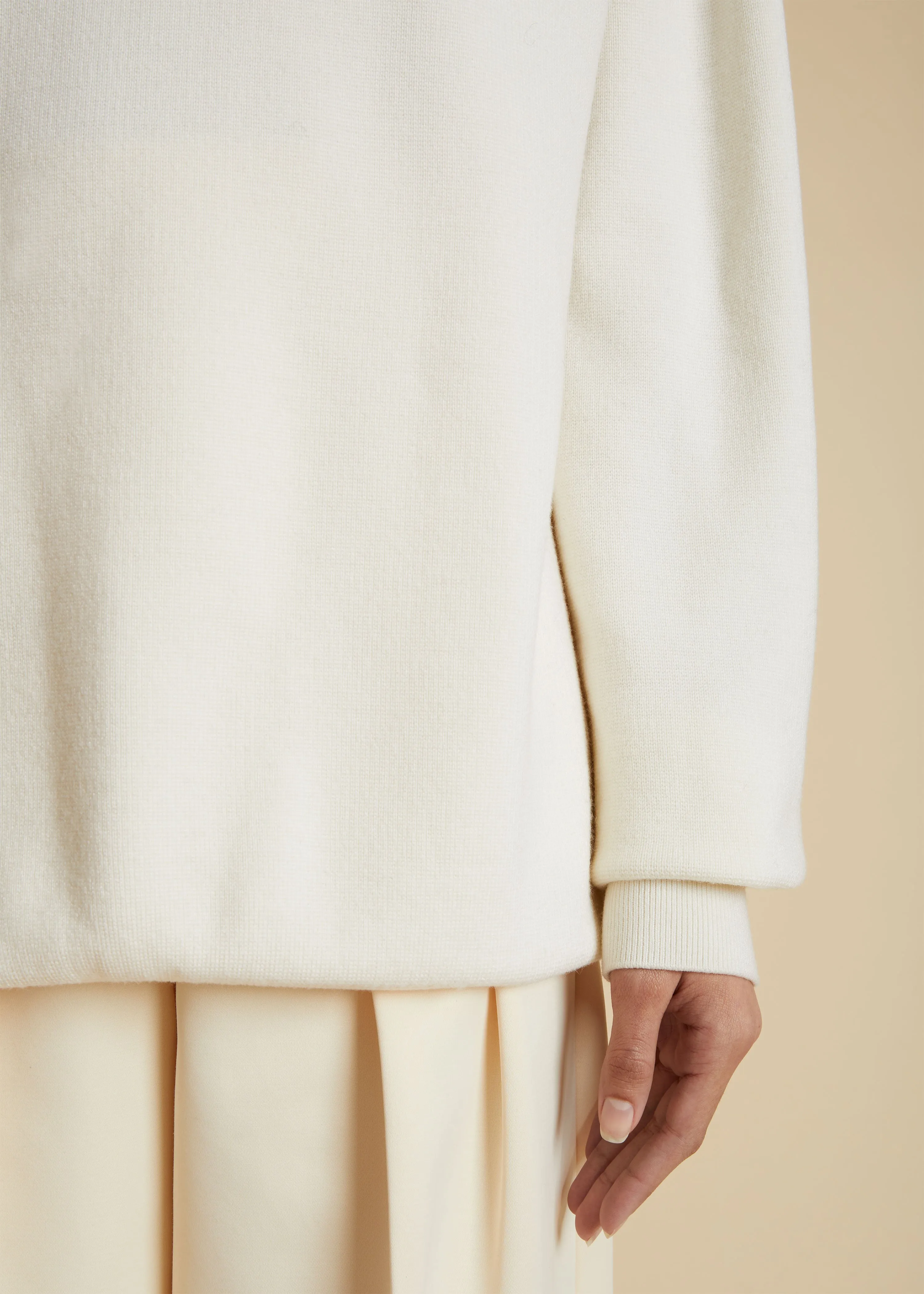 The Esmane Sweater in Glaze sold by KHAITE product image thumbnail 5