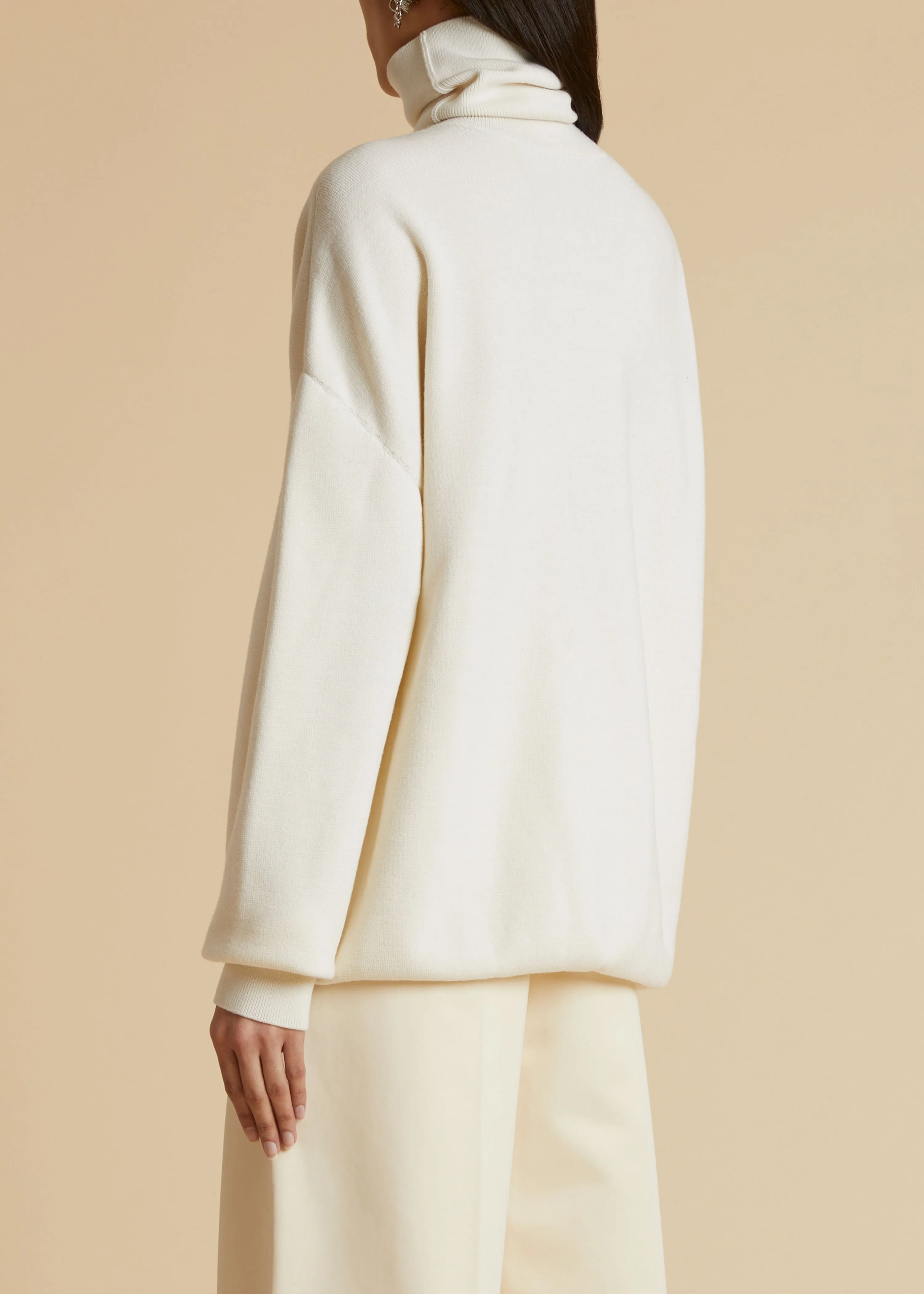 The Esmane Sweater in Glaze sold by KHAITE product image thumbnail 3