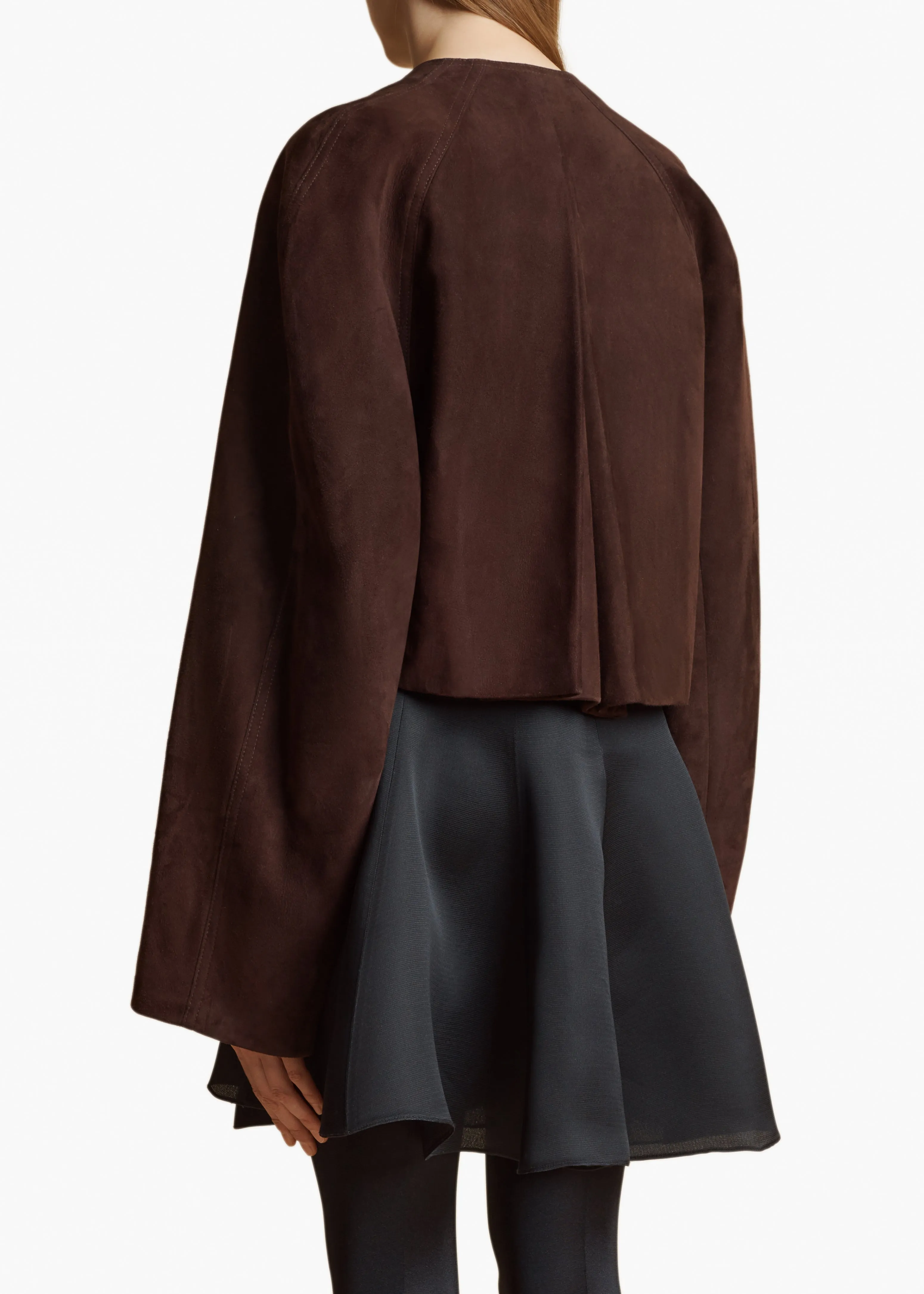 Garothy Jacket in Dark Brown sold by KHAITE product image thumbnail 4