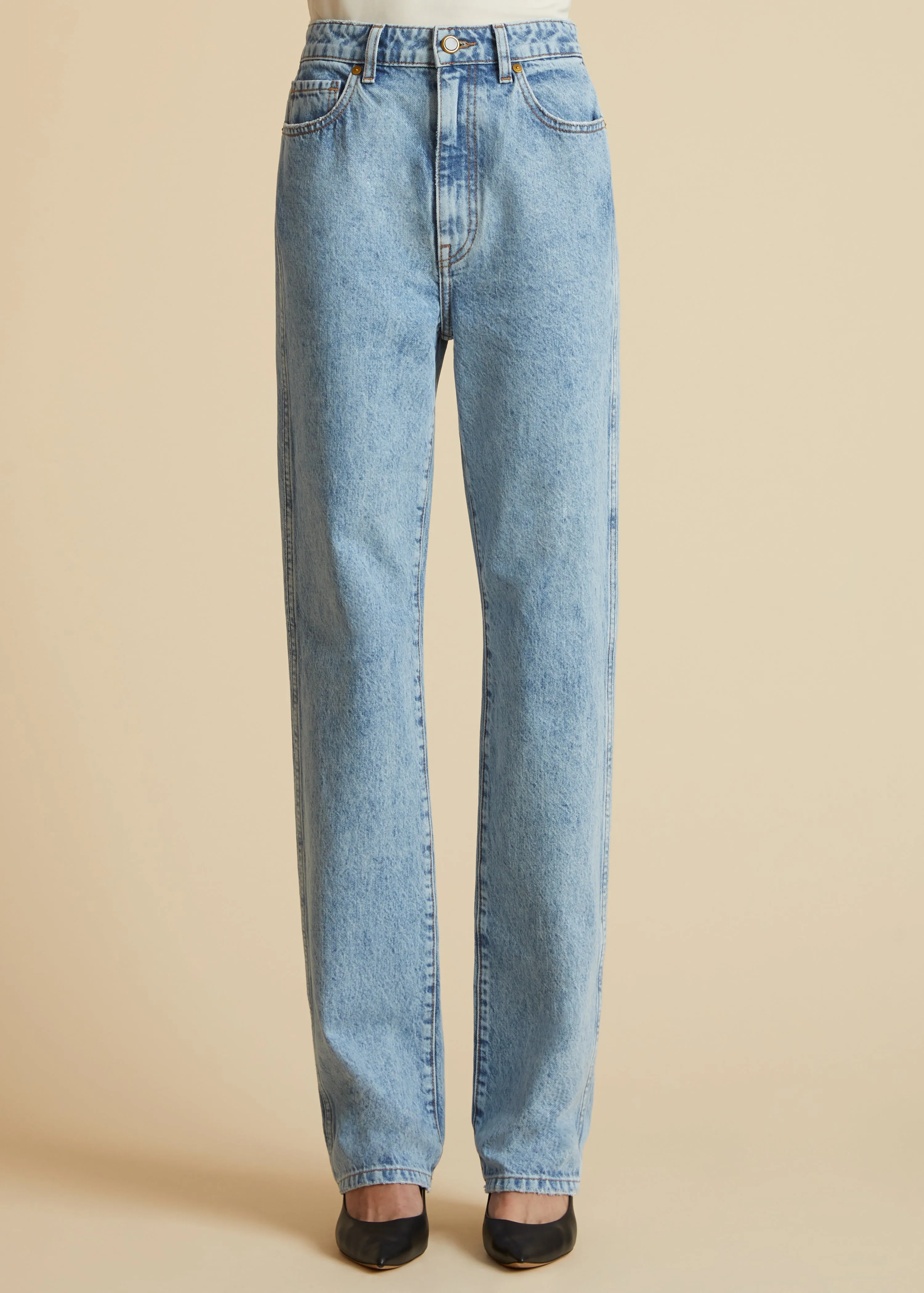 The Danielle Jean in Distressed Bryce sold by KHAITE product image thumbnail 2