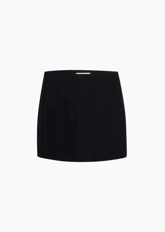 Meelar Skirt in Black sold by KHAITE