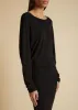 The Trina Dress in Black sold by KHAITE