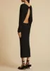 The Trina Dress in Black sold by KHAITE