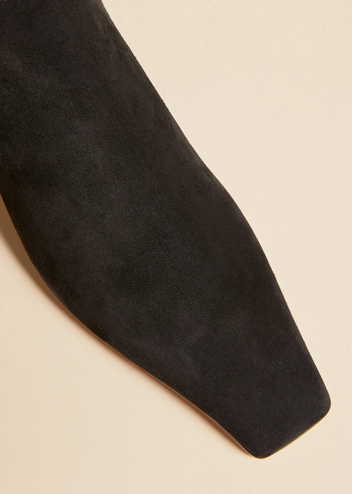 Marfa Knee-High Boot in Black Suede sold by KHAITE product image thumbnail 4