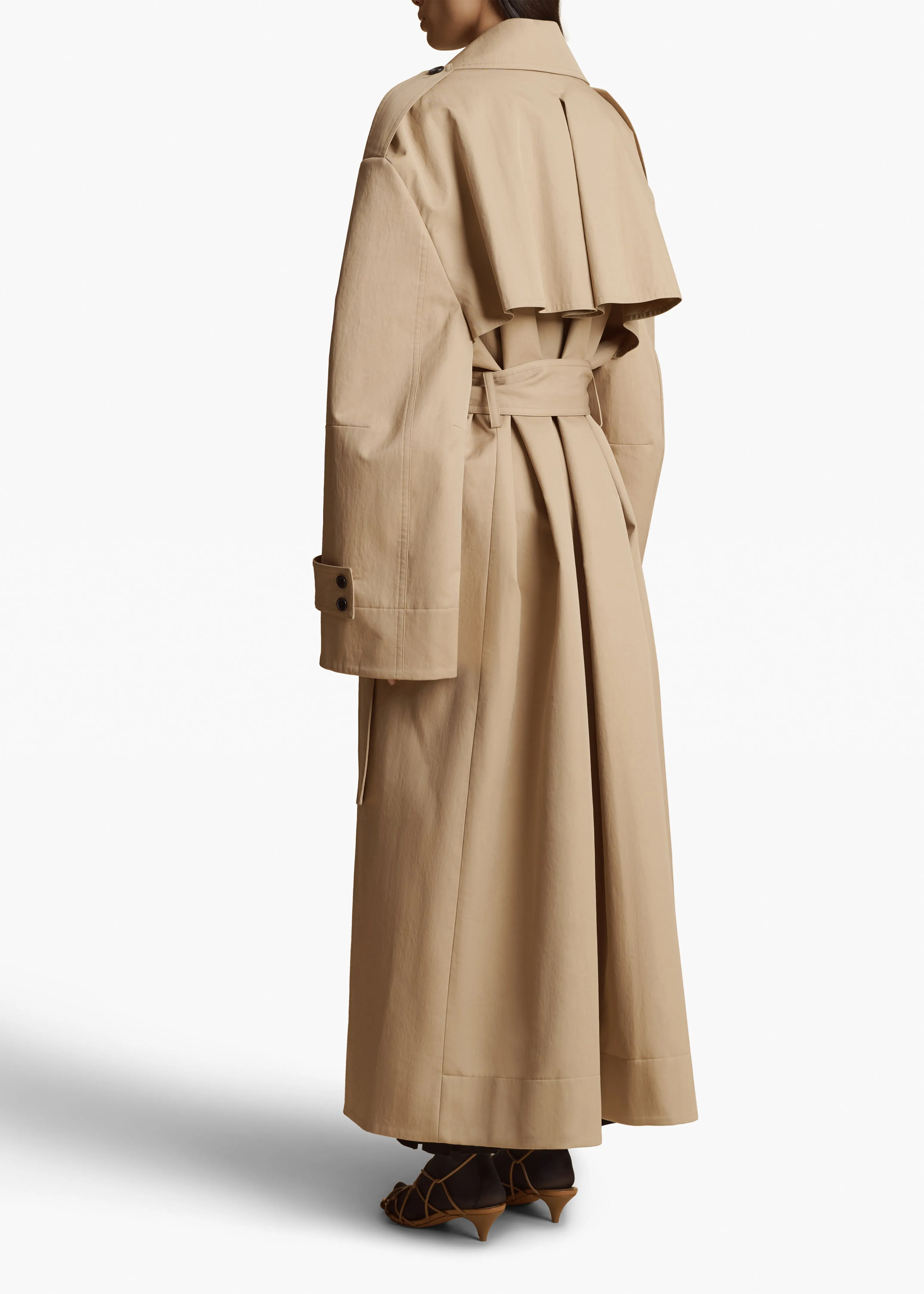 Mazlow Trench in Beige sold by KHAITE product image thumbnail 4