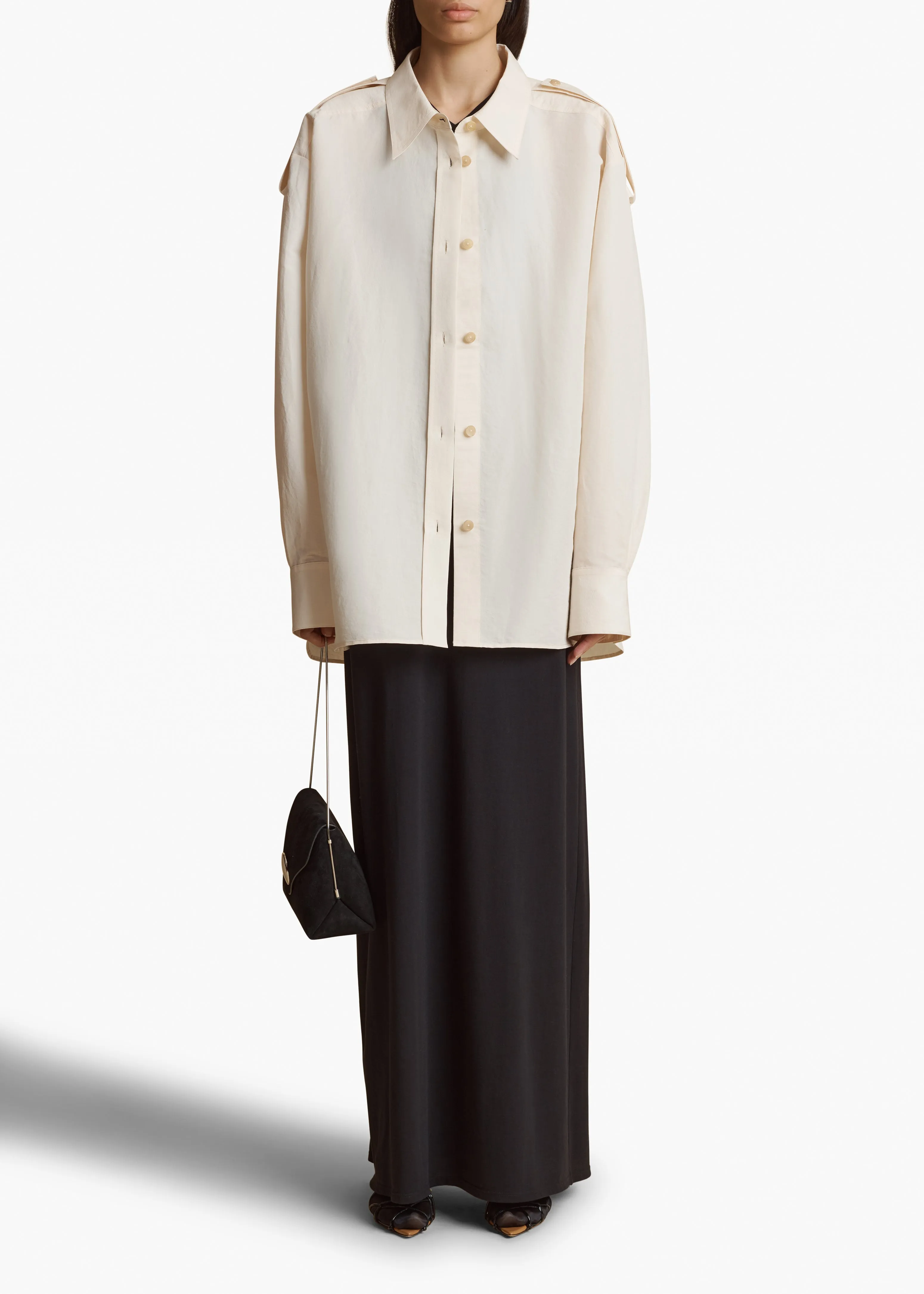 Tamal Top in Natural sold by KHAITE product image thumbnail 2