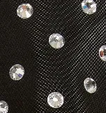 Marcy Flat in Black Mesh with Crystals sold by KHAITE product image thumbnail 5