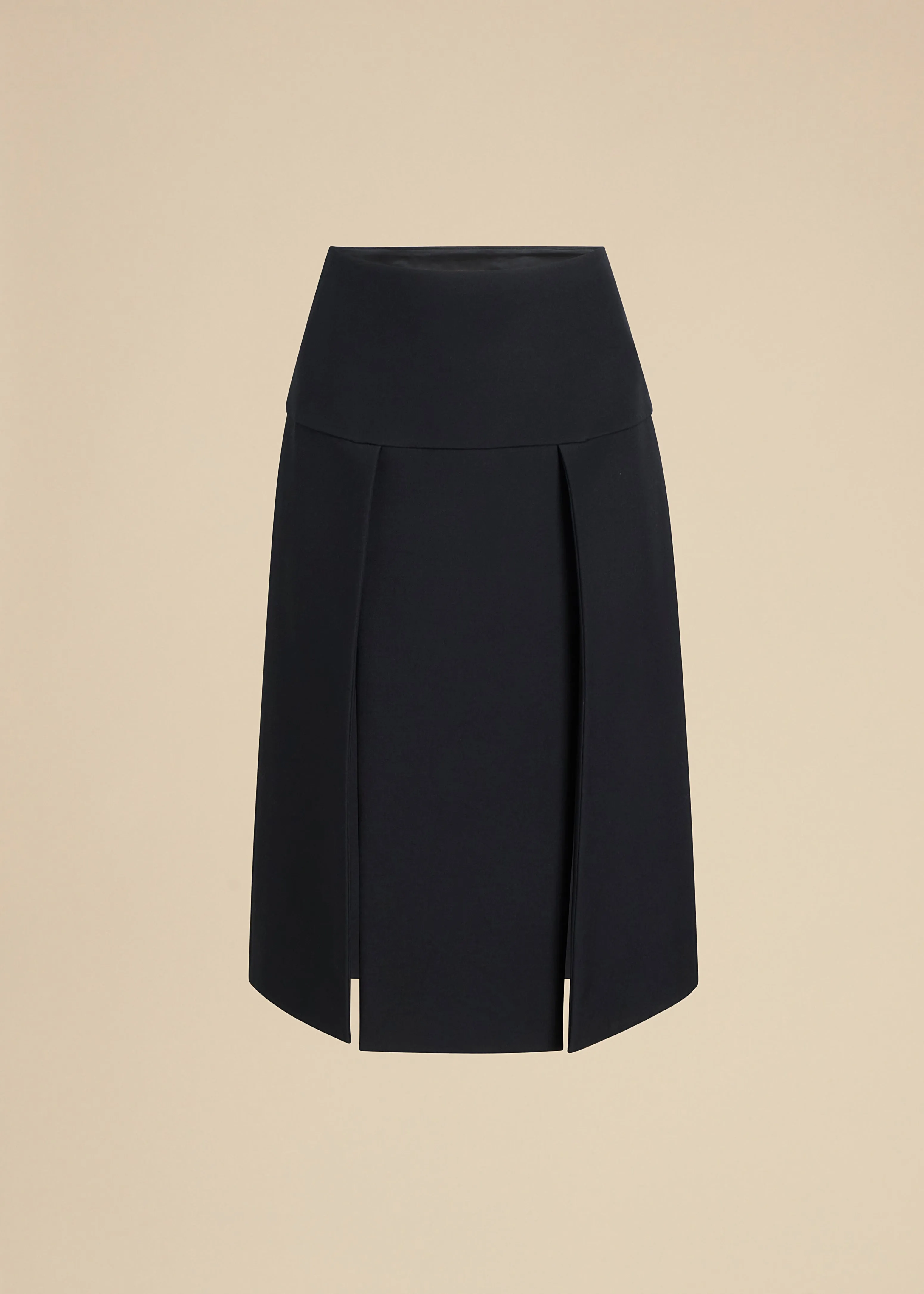 Kidd Skirt in Black sold by KHAITE