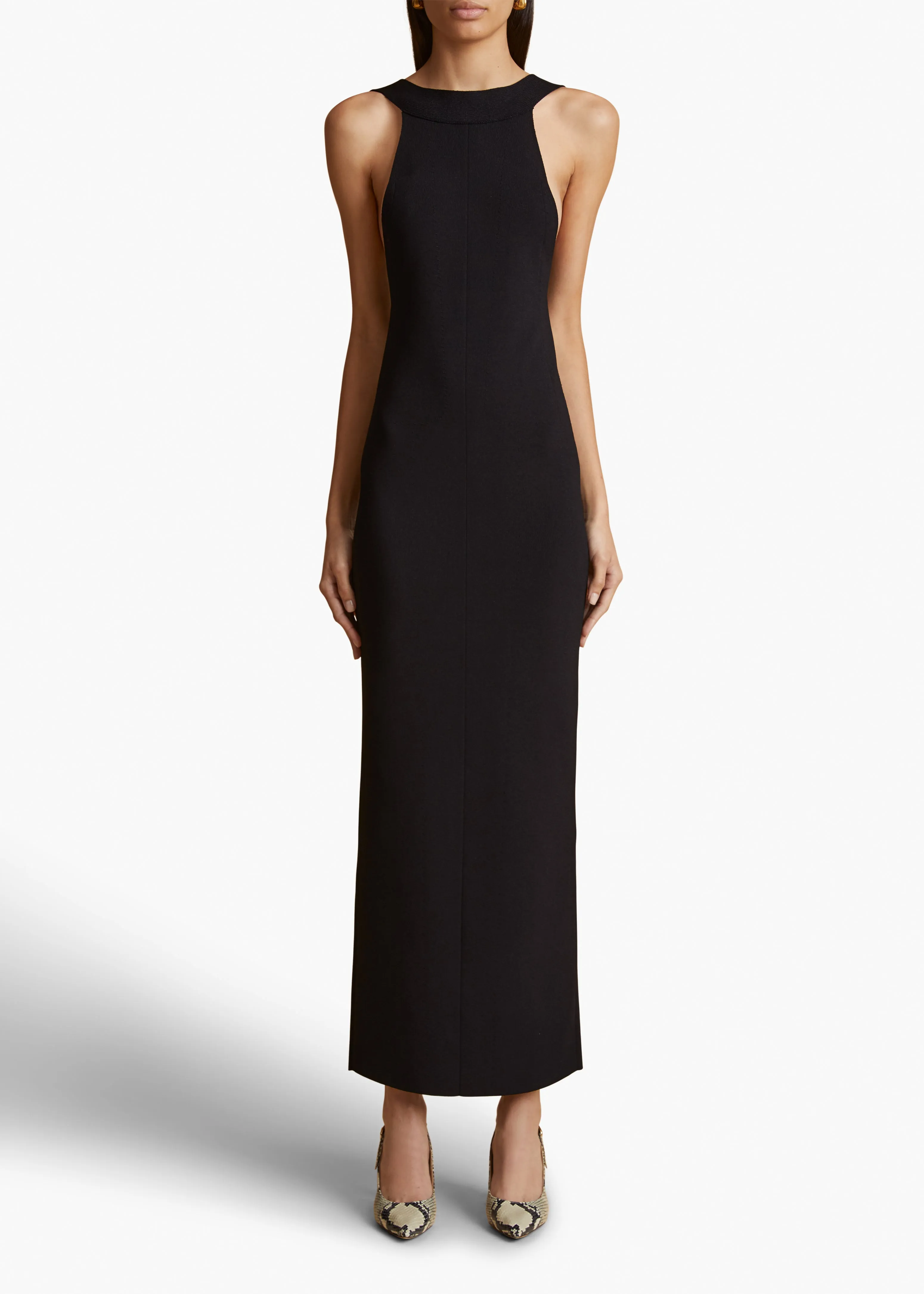 Media Dress in Black sold by KHAITE product image thumbnail 3