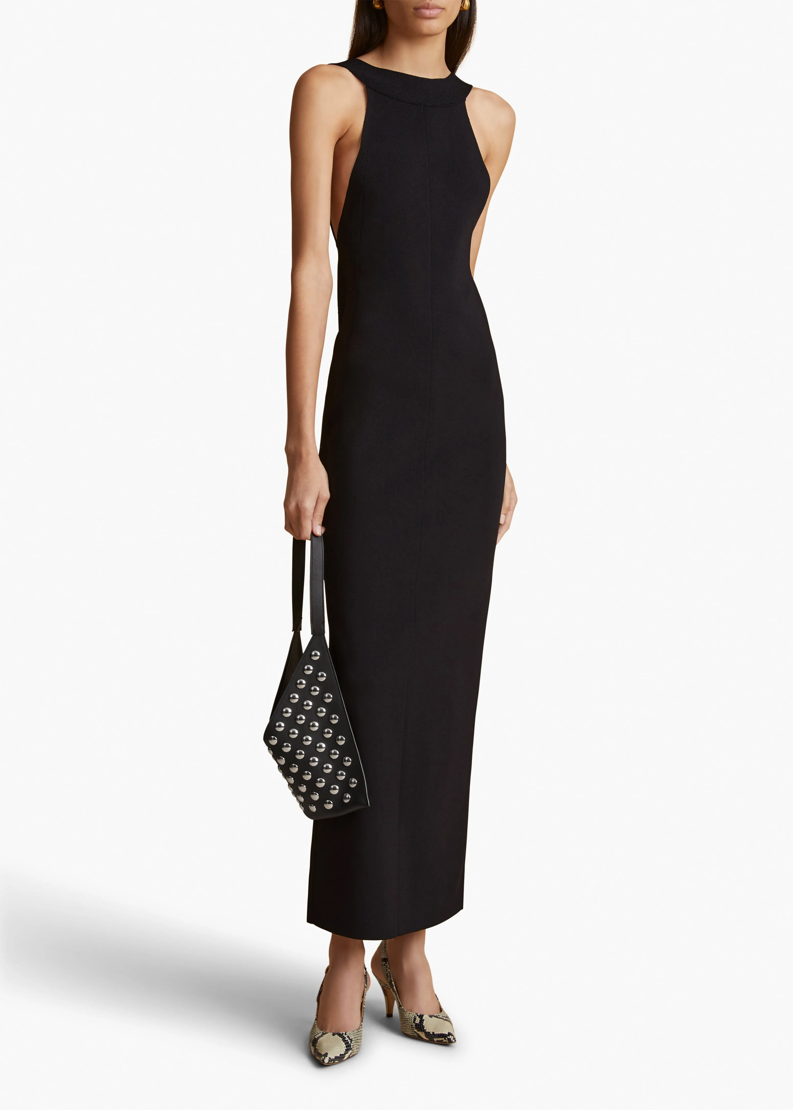 Media Dress in Black sold by KHAITE product image thumbnail 2