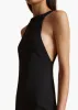 Media Dress in Black sold by KHAITE