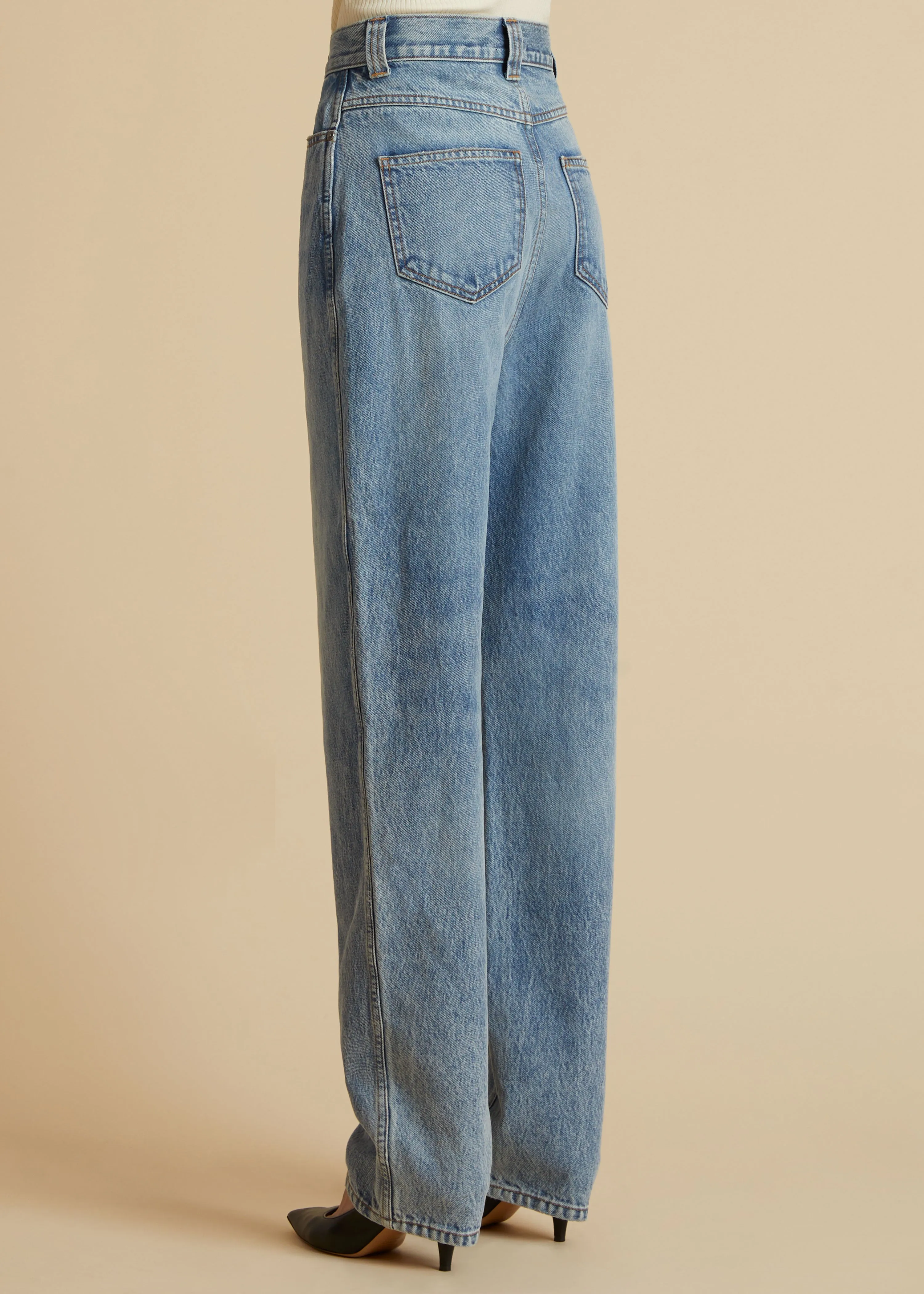 The Albi Jean in Bryce sold by KHAITE product image thumbnail 3