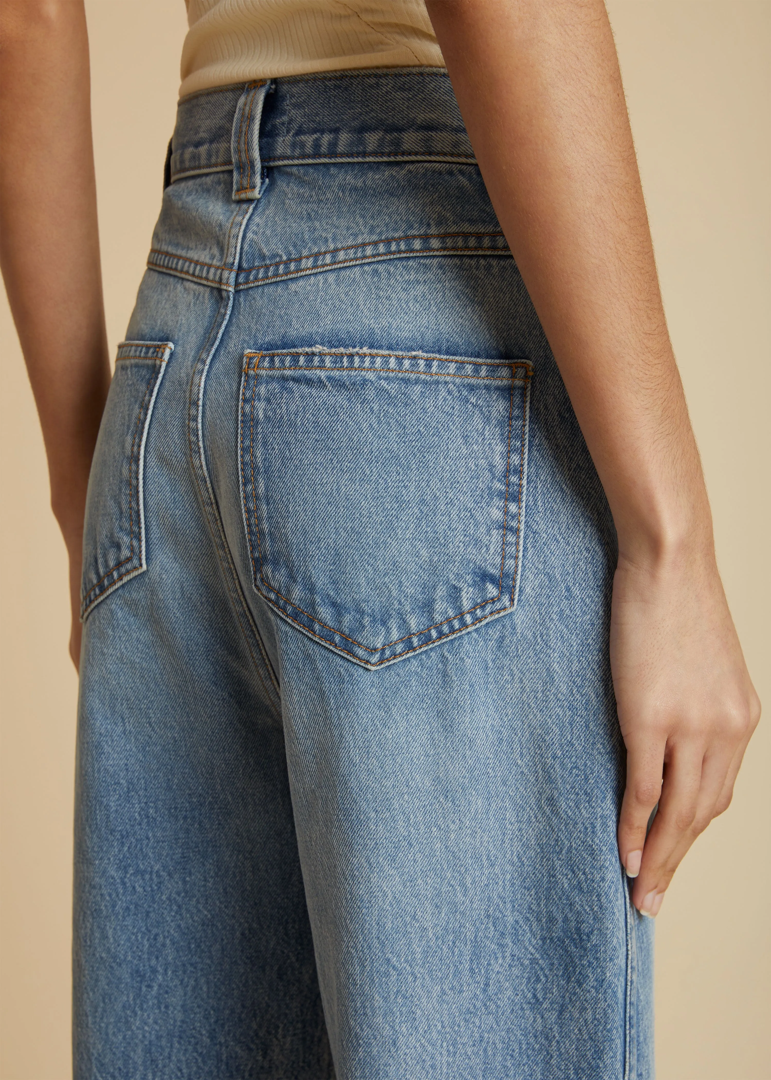 The Albi Jean in Bryce sold by KHAITE product image thumbnail 4