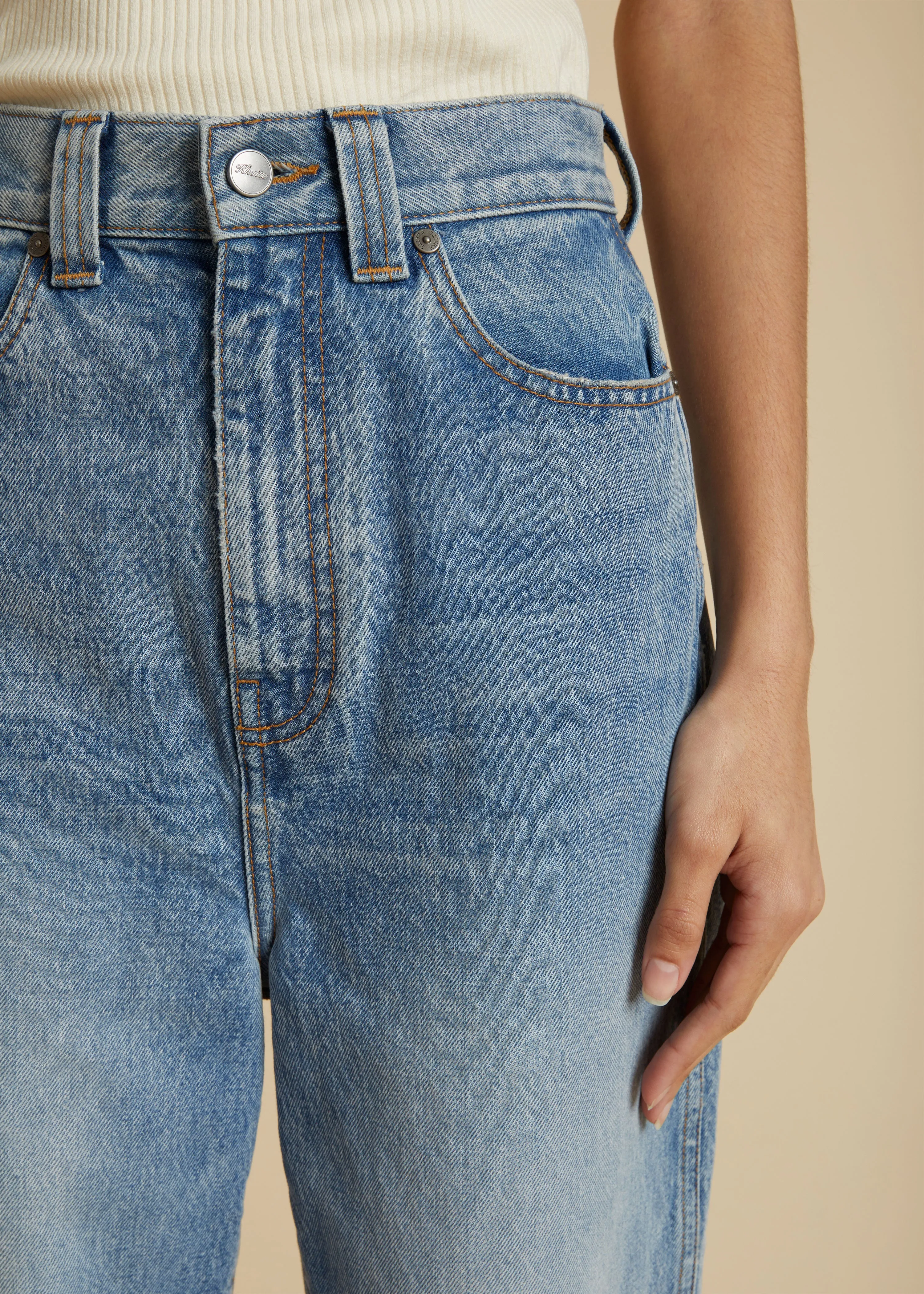 The Albi Jean in Bryce sold by KHAITE product image thumbnail 5