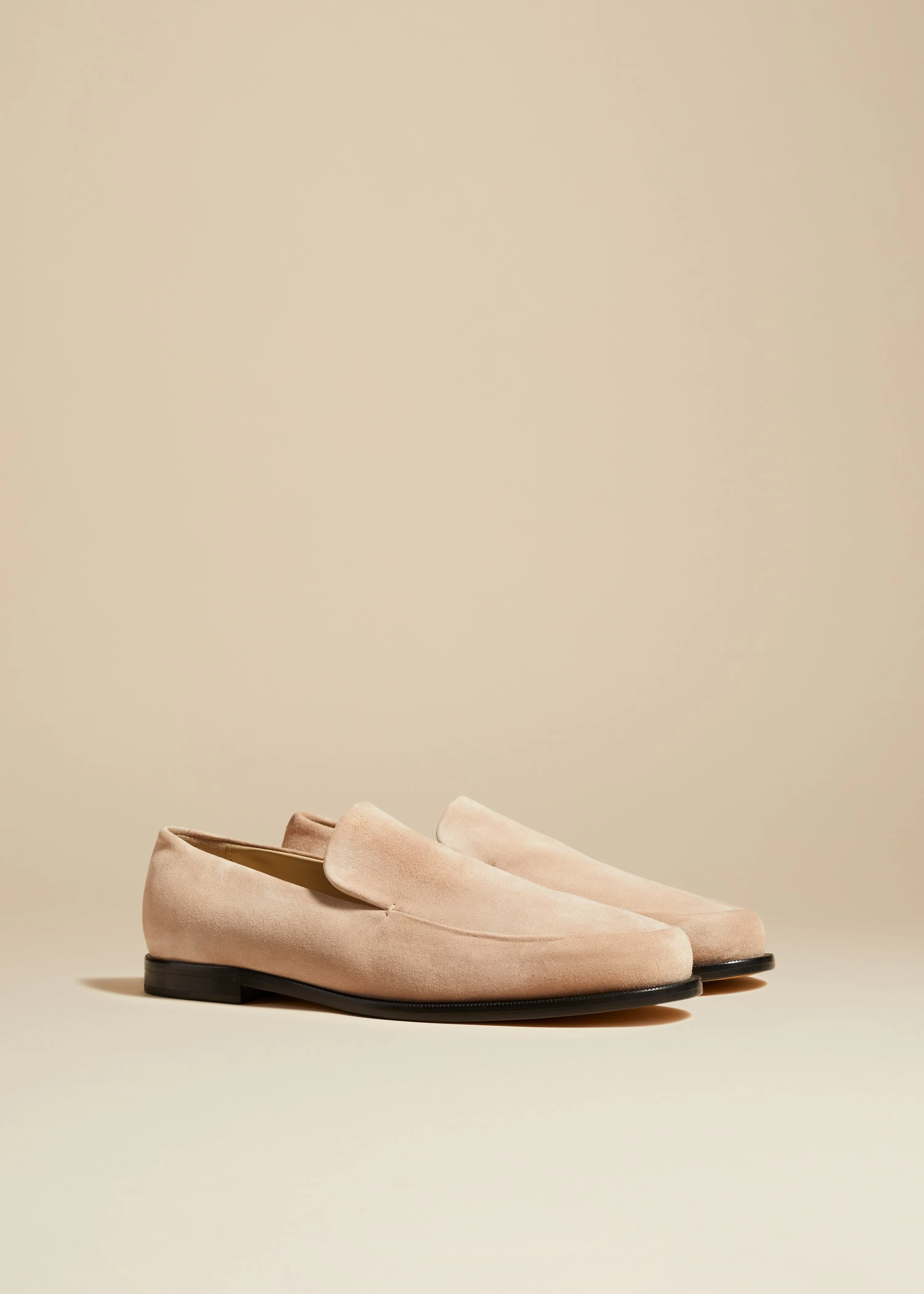 The Alessio Loafer in Blush Suede sold by KHAITE product image thumbnail 2