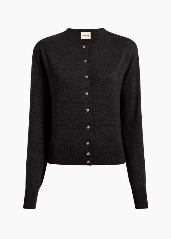 Jackie Cardigan in Black sold by KHAITE