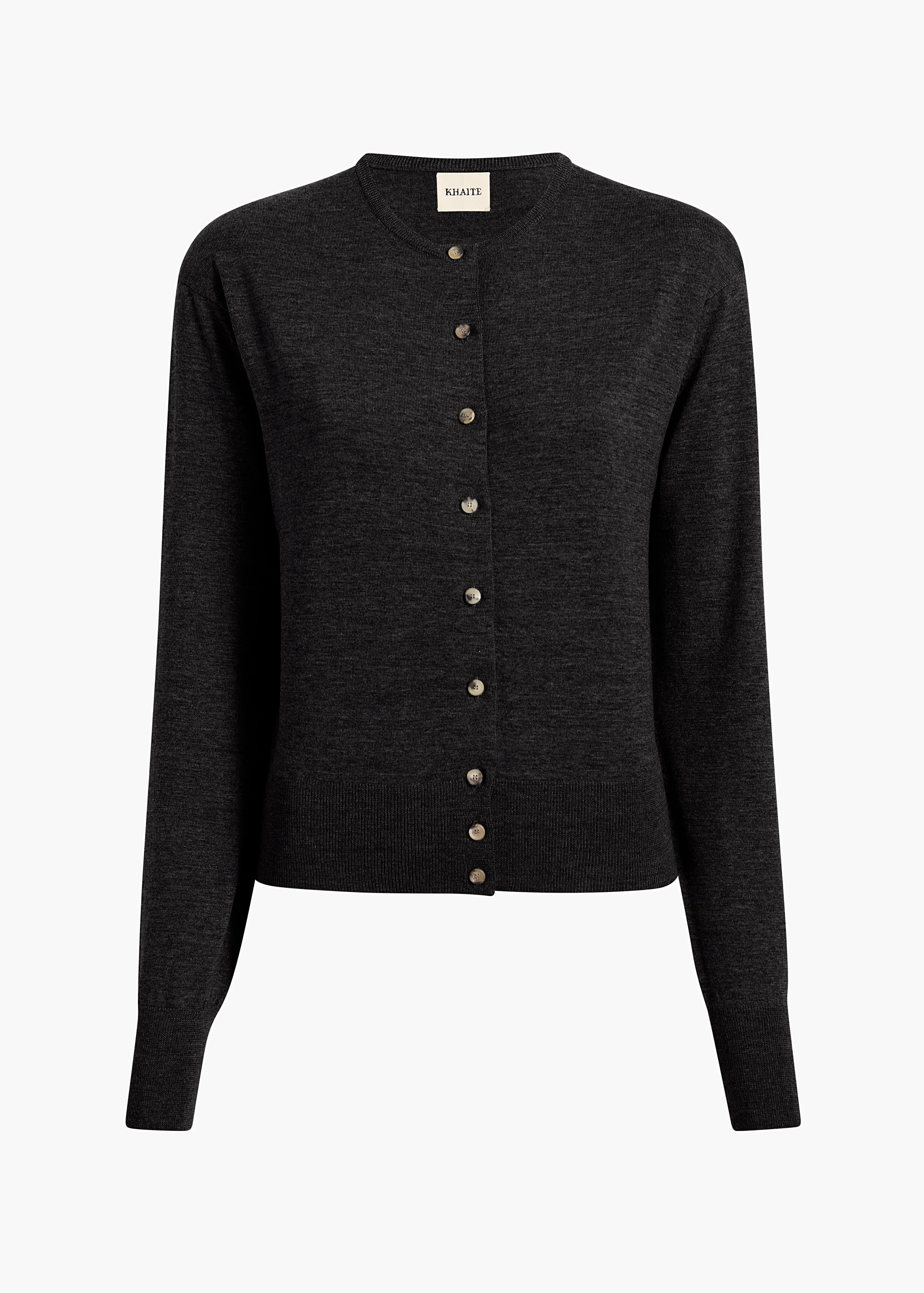 Jackie Cardigan in Black sold by KHAITE