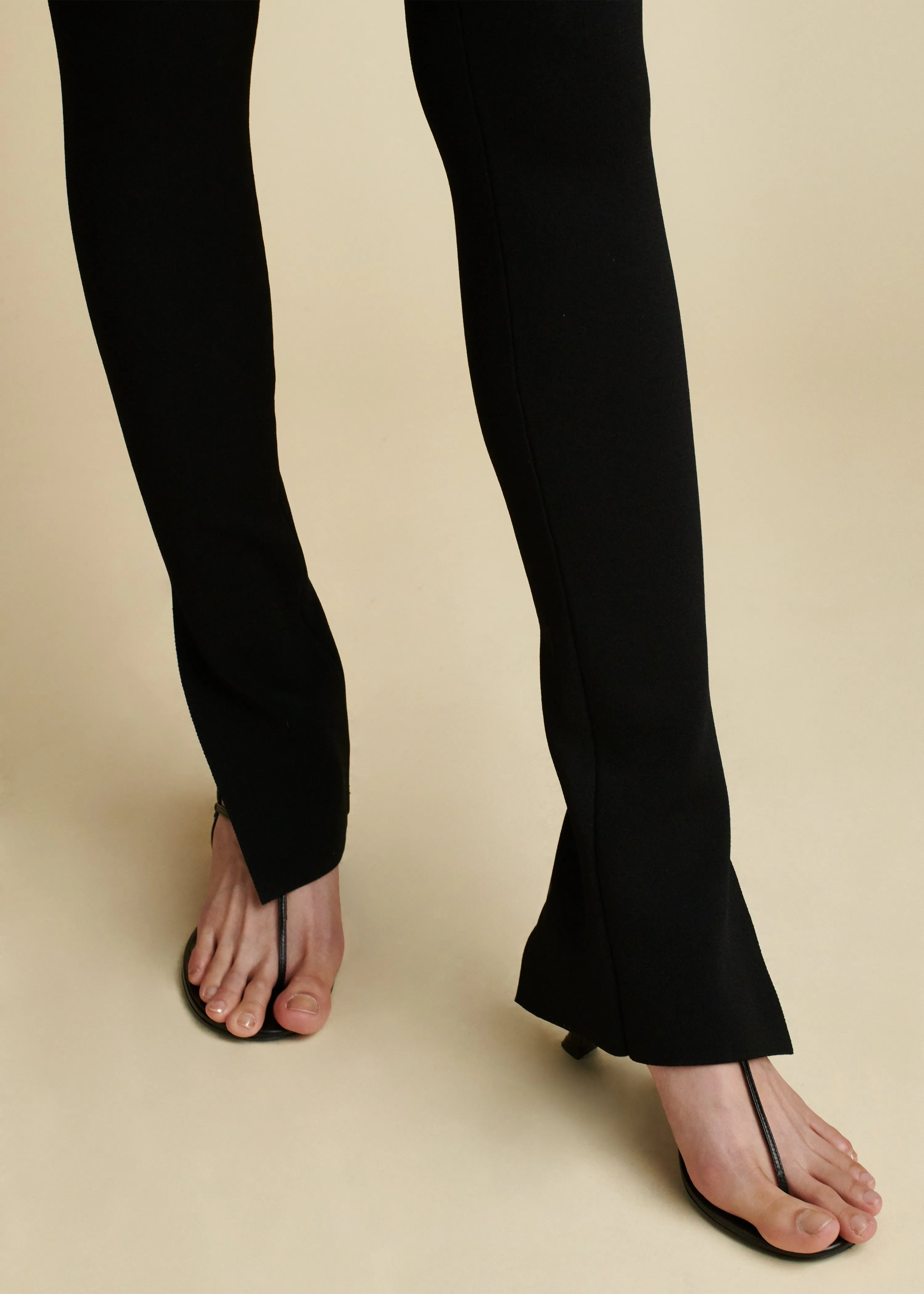 The Roonie Legging in Black sold by KHAITE product image thumbnail 5