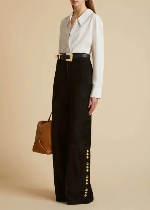 The Lago Top in White sold by KHAITE